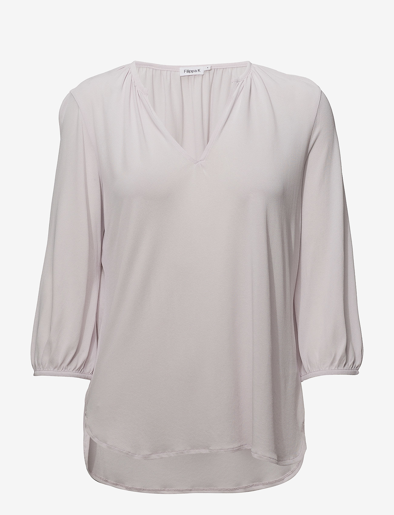 Filippa K - Gathered Jersey Blouse - pale viole - 0