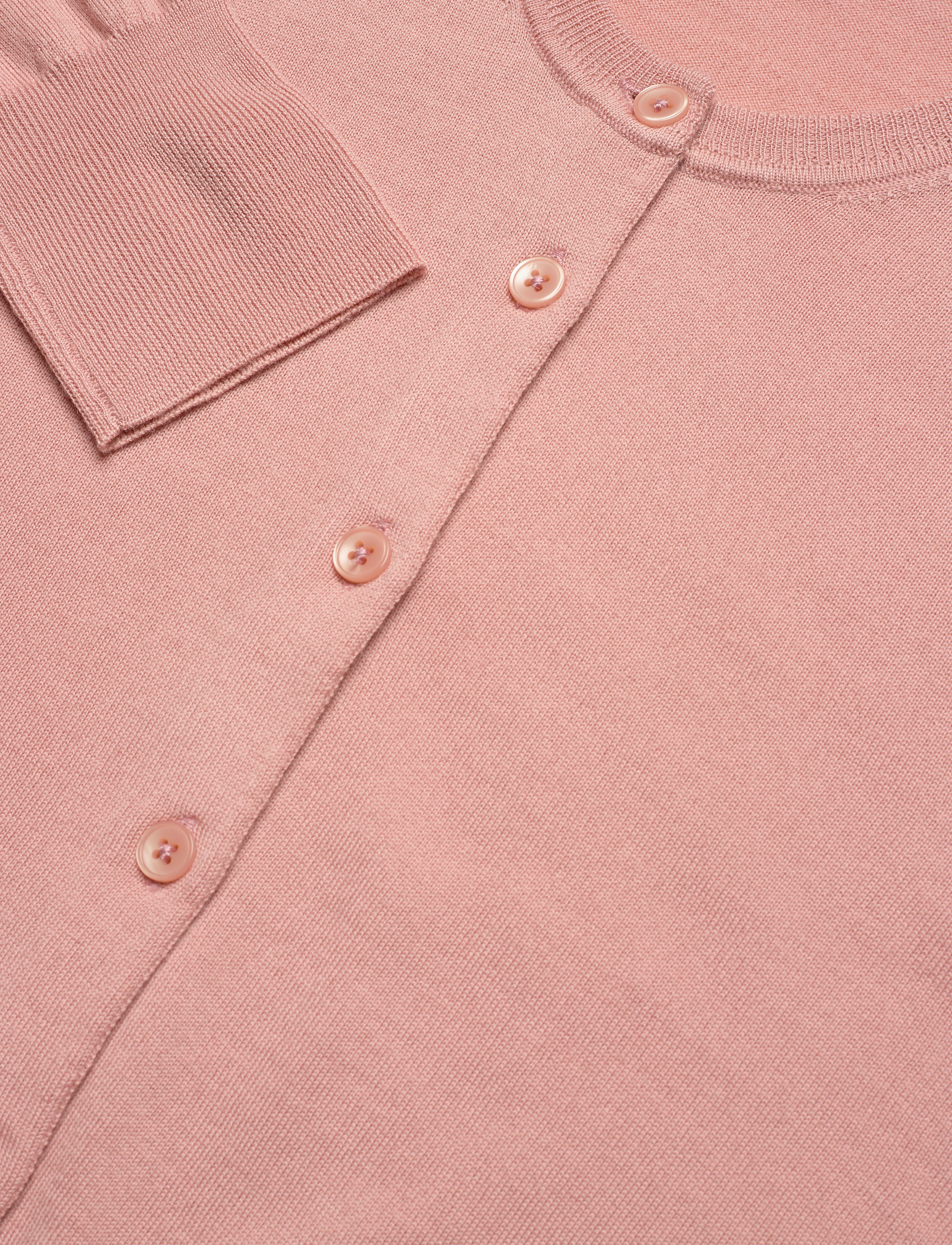 Filippa K - Merino Short Cardigan - antique ro - 2