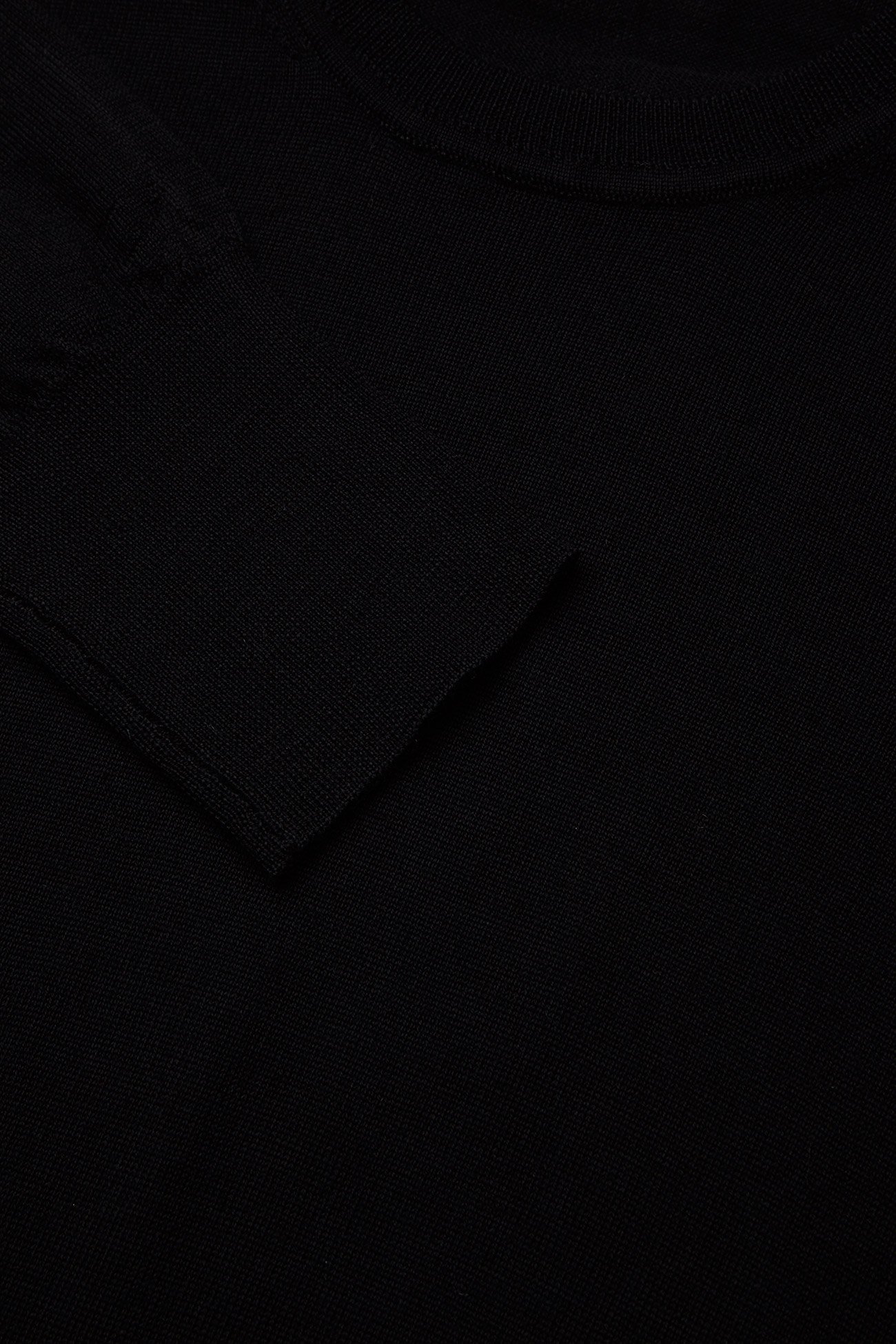 Filippa K - Merino R-neck Sweater - black - 2