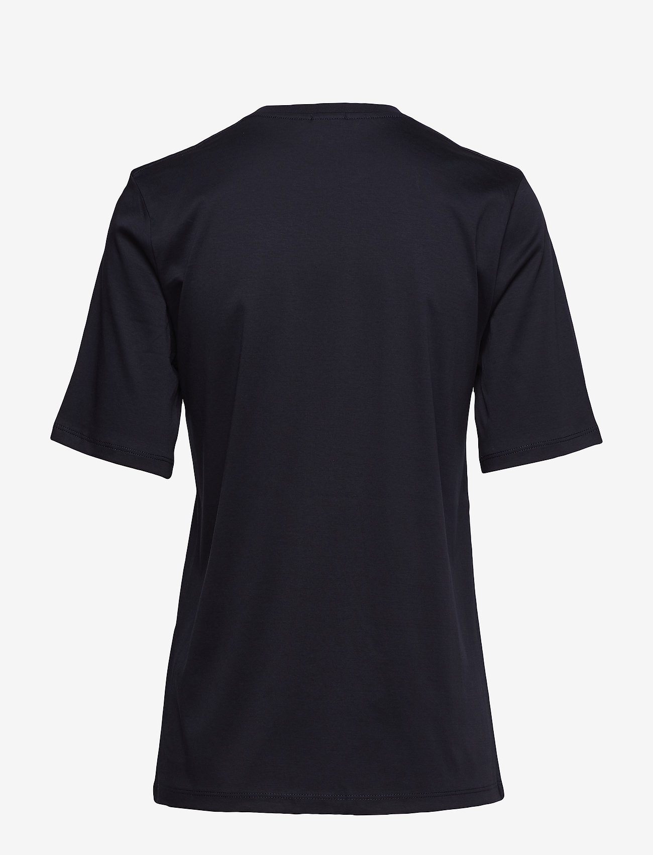 Filippa K - Mercerized Cotton Dressed Tee - navy - 1