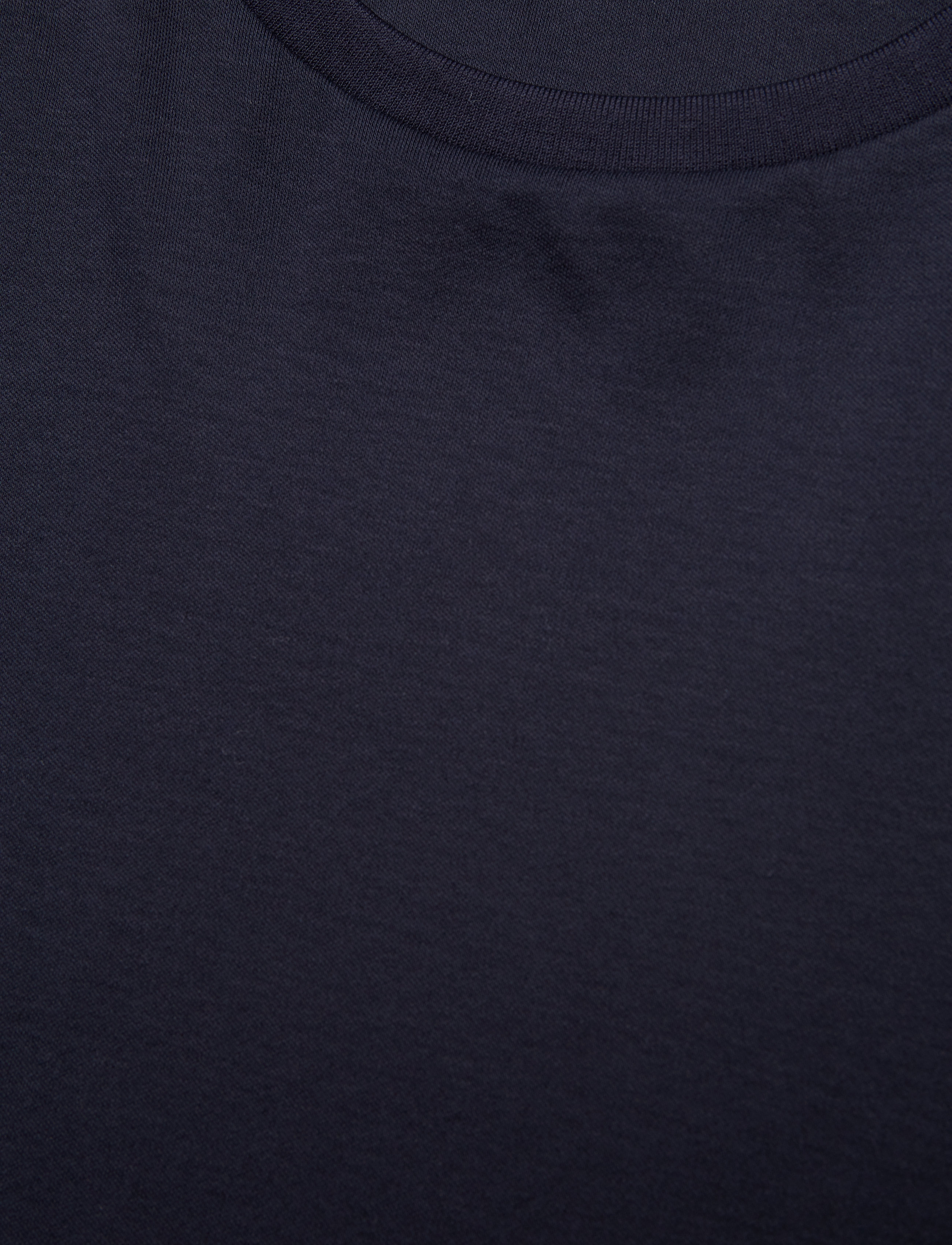 Filippa K - Mercerized Cotton Dressed Tee - navy - 2