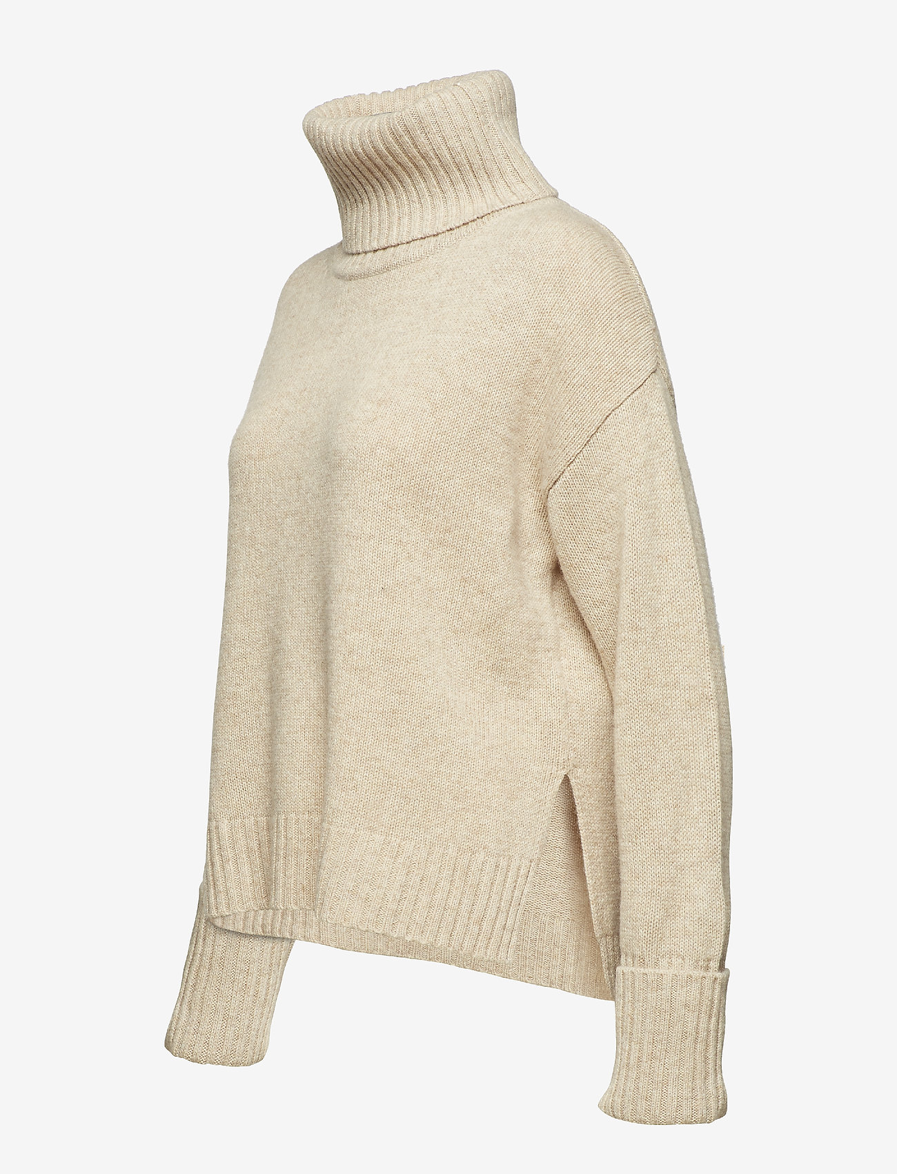 Filippa K - Chunky Roller Neck Sweater - sandstone - 3