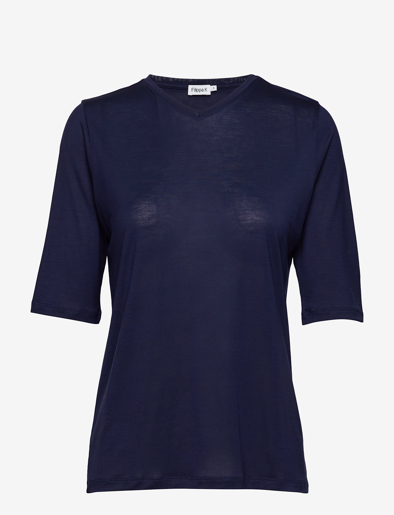 Filippa K - High V-neck Top - ink - 0