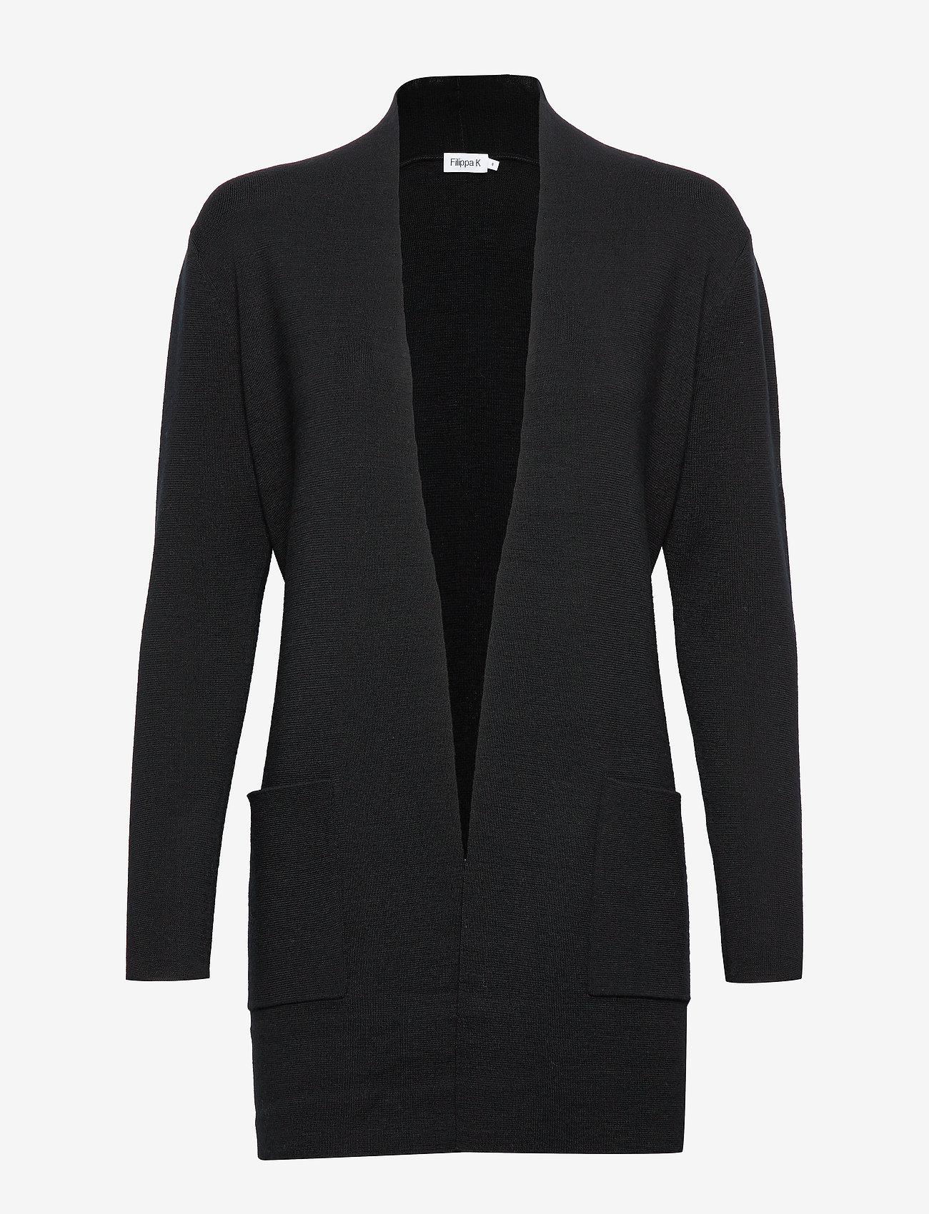Filippa K - Belted Mid Cardigan - black - 2