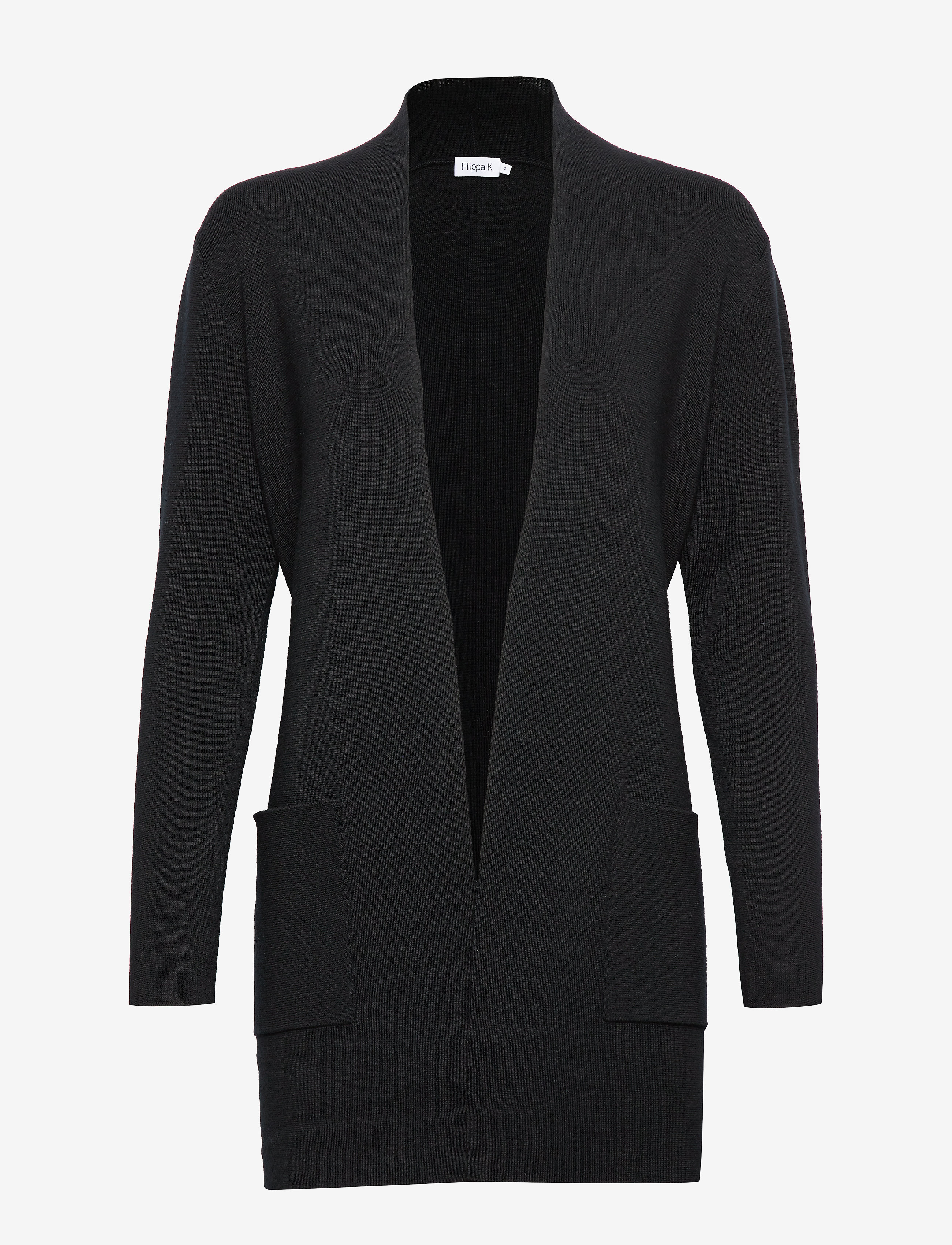 Filippa K - Belted Mid Cardigan - black - 2