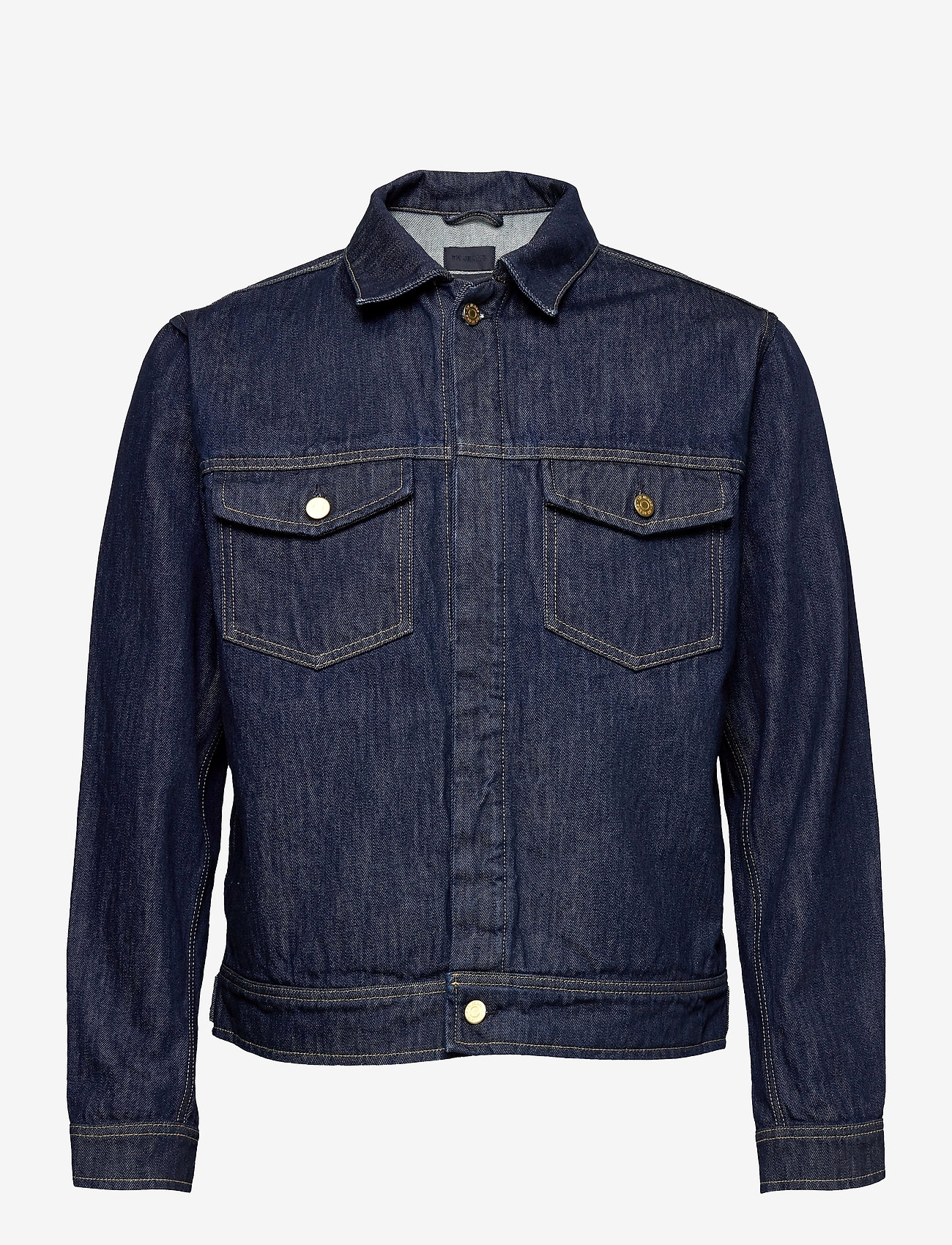 Filippa K - M. Leo Raw Denim Jacket - teksatagid - dark blue - 0