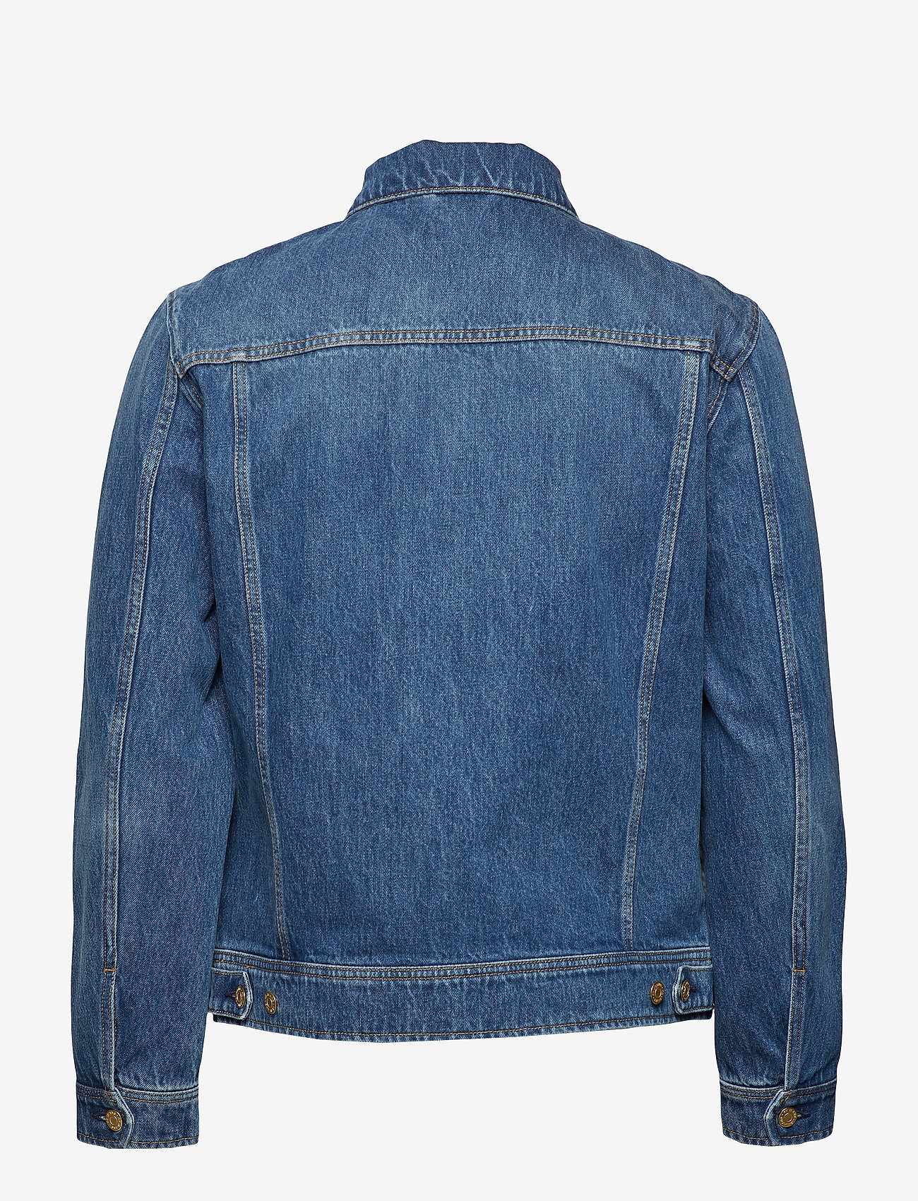Filippa K - M. Leo Washed Denim Jacket - spring jackets - mid blue - 1