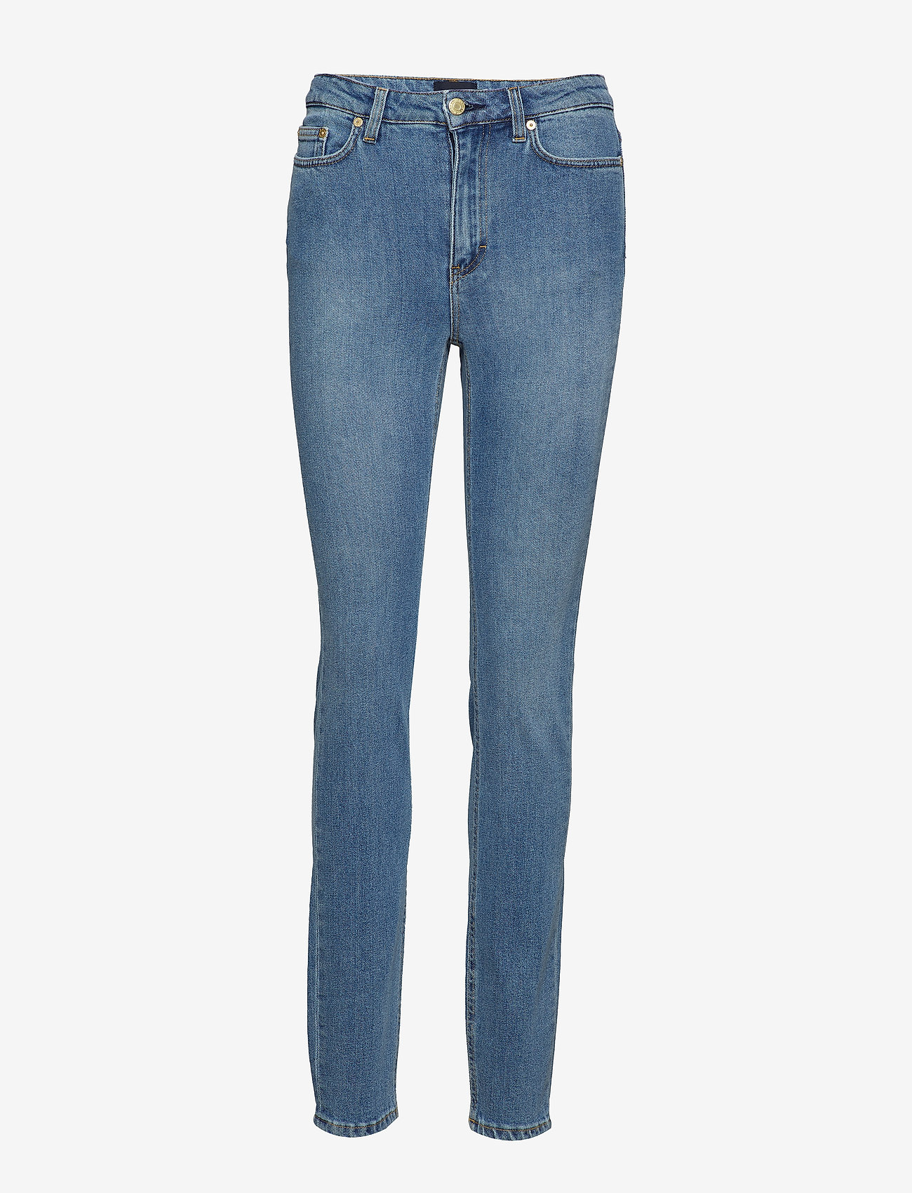 Filippa K - Vicky Washed Jean - džinsa bikses ar tievām starām - mid blue - 0