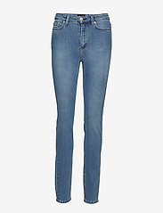 Filippa K - Vicky Washed Jean - džinsa bikses ar tievām starām - mid blue - 0