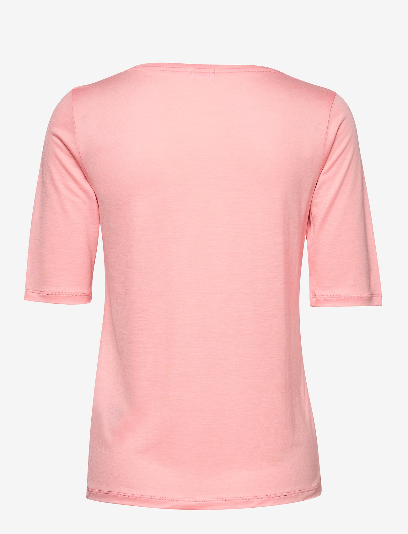 Filippa K - Tencel Scoop-neck Tee - taffy pink - 1