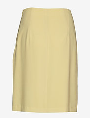 Filippa K - High Waist Crepe Skirt - pliiatsseelikud - wax - 1