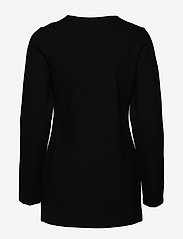 Filippa K - Erin Tunic Top - sweatshirts & huvtröjor - black - 1