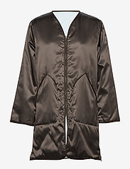 Filippa K - York Coat - spring jackets - dark oak - 0
