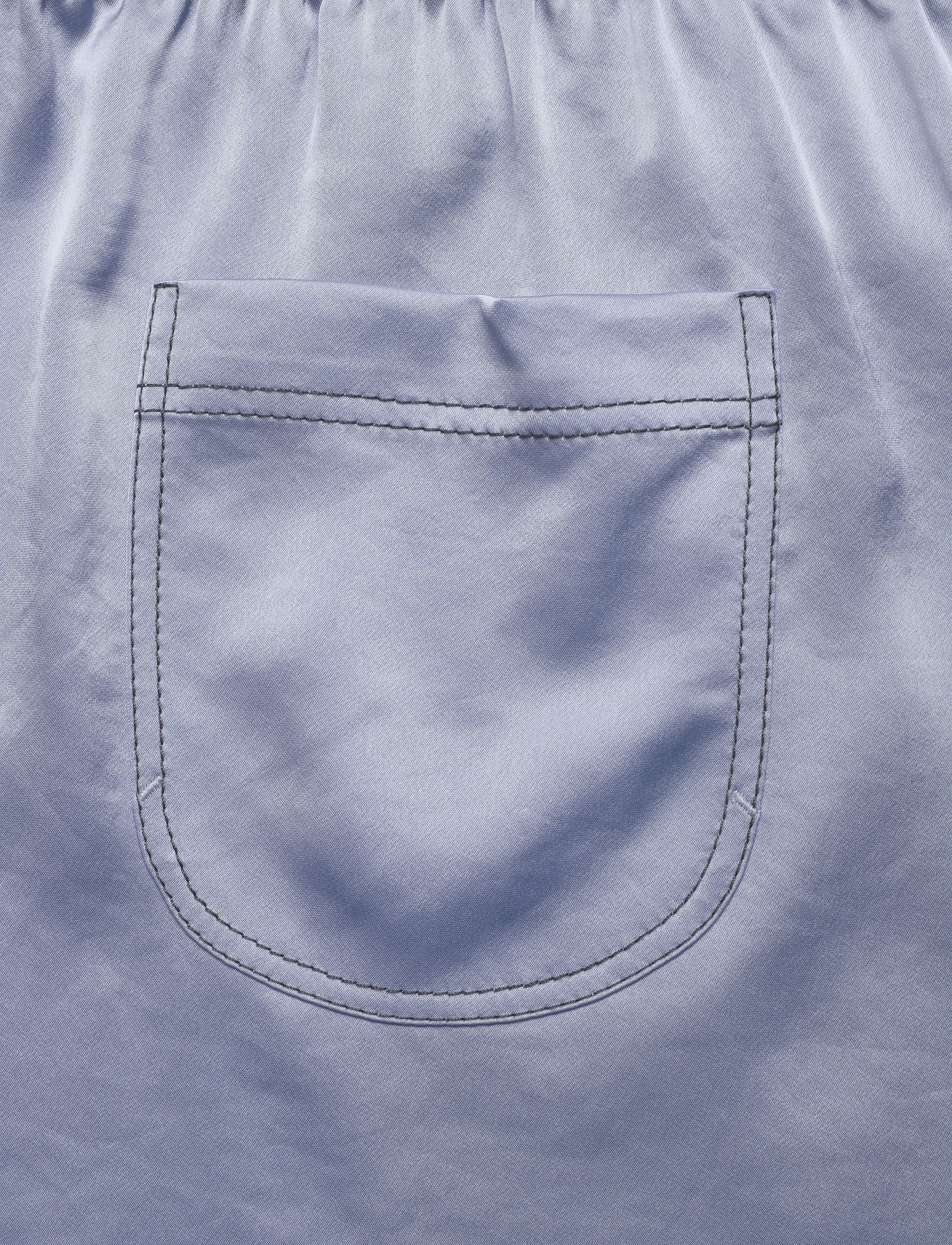 Filippa K - Satin Track Shorts - sky blue - 4