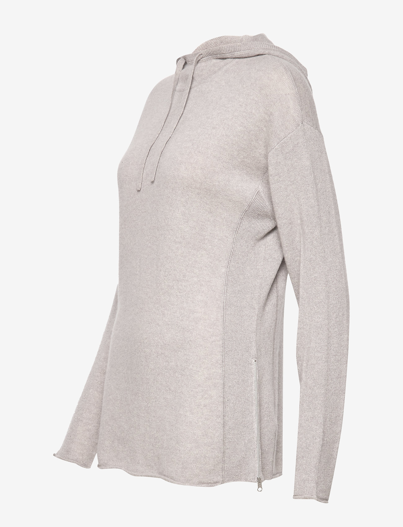 Filippa K - Layer Cashmere Hoodie - pearl grey - 2