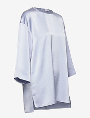 Filippa K - Lydia Top - long-sleeved blouses - ice blue - 3