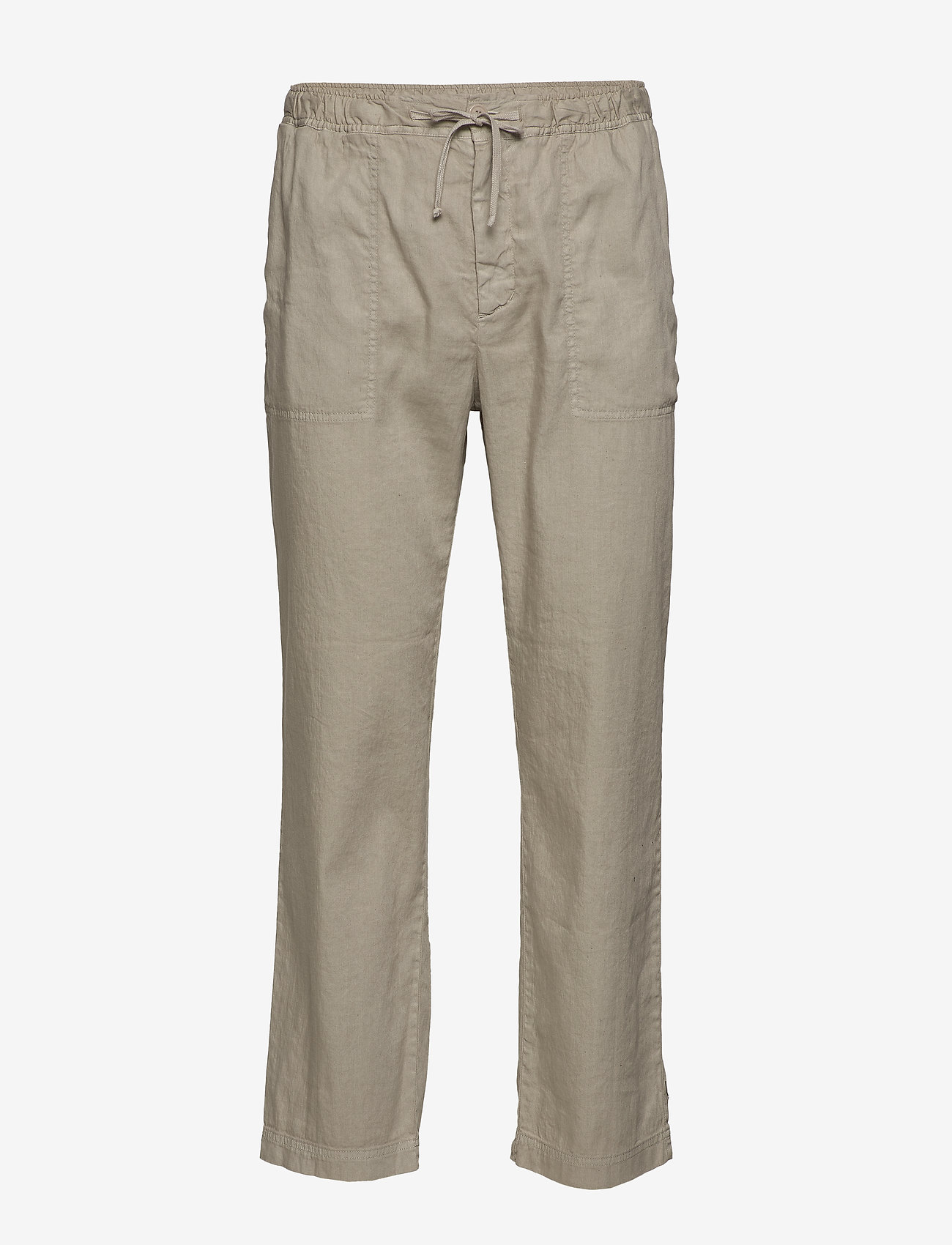 M. Theodore Linen Trouser - GREY BEIGE
