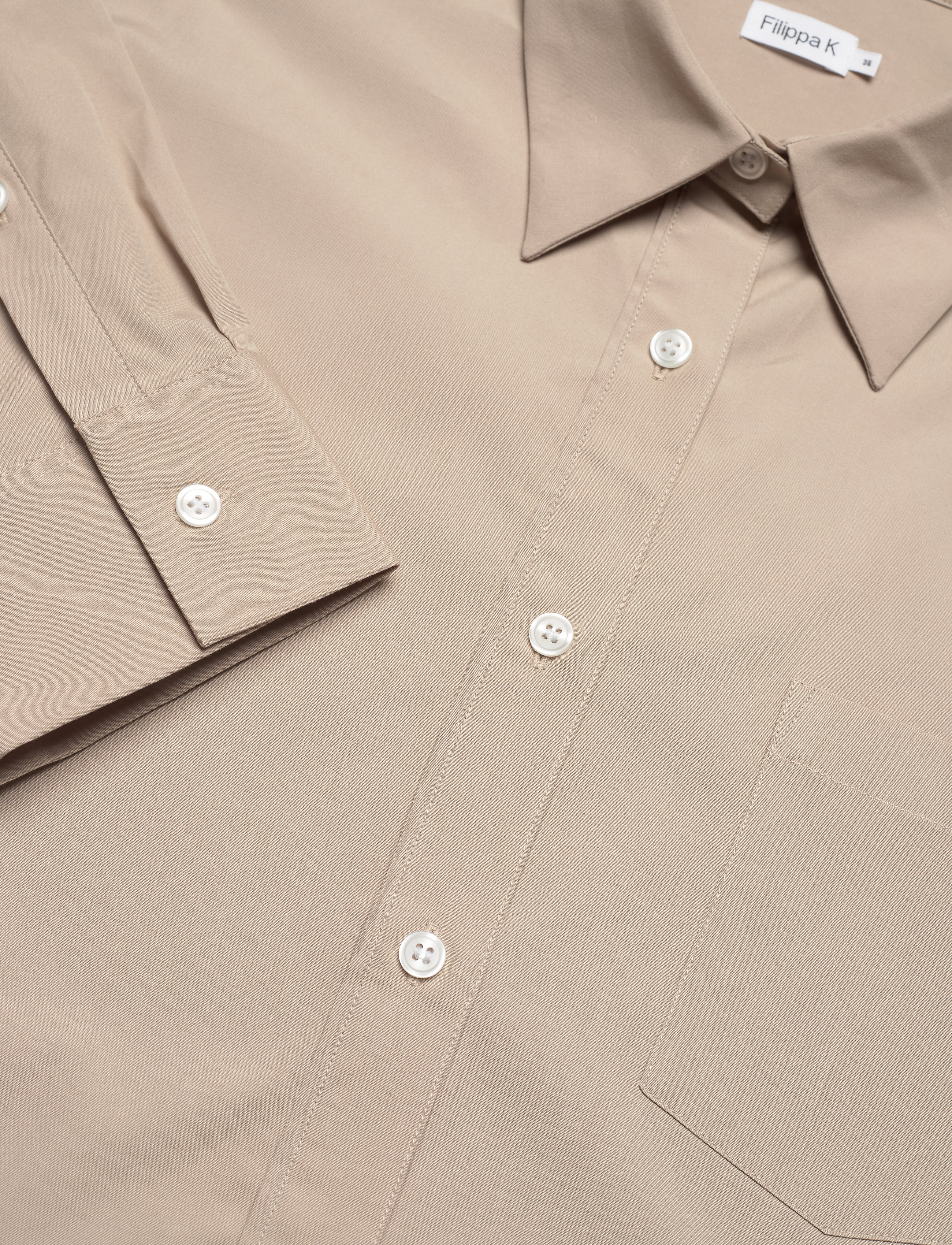 Filippa K - Sammy Shirt - light beig - 2