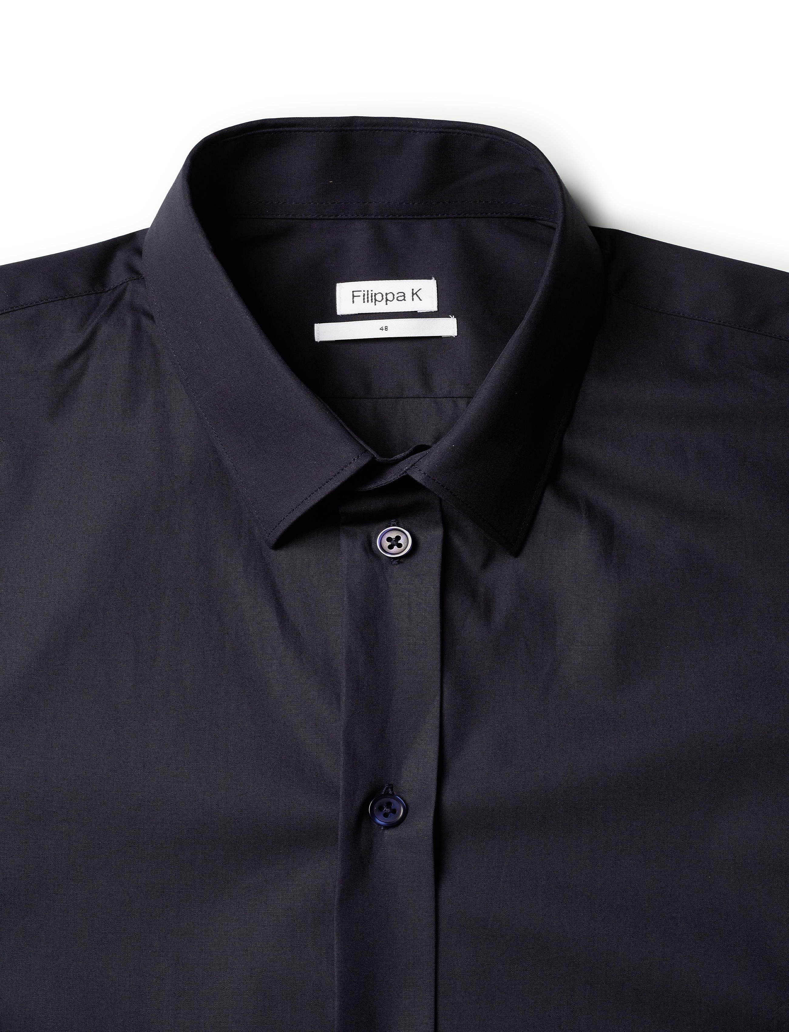 Filippa K - M. Paul Stretch Shirt - navy - 2