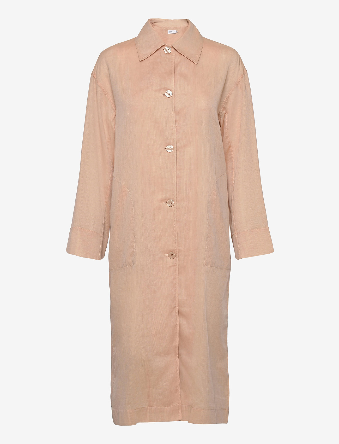Filippa K - Georgia Coat Dress - skjortekjoler - maplewood - 0