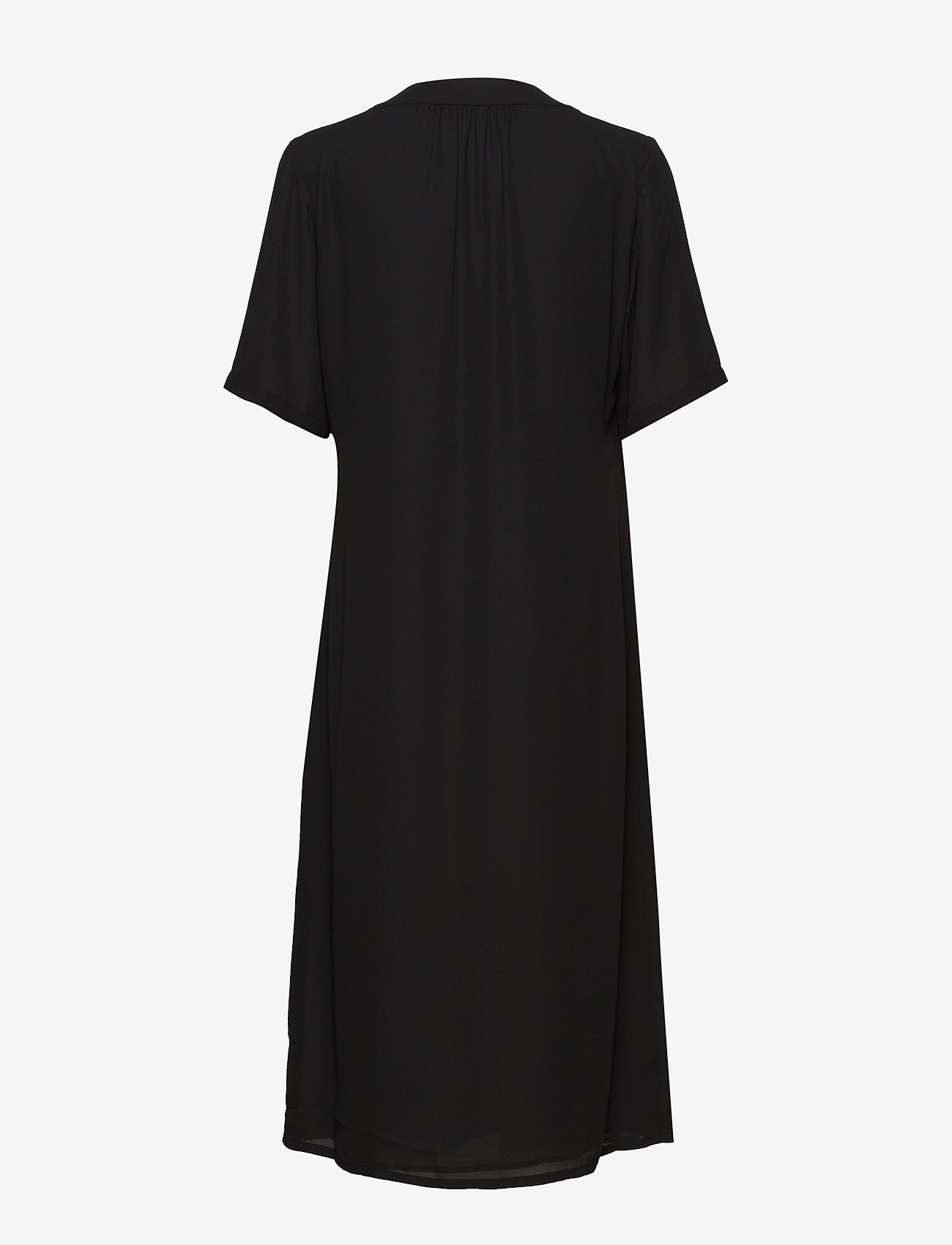 Filippa K - Amalia Wrap Dress - hõlmikkleidid - black - 1