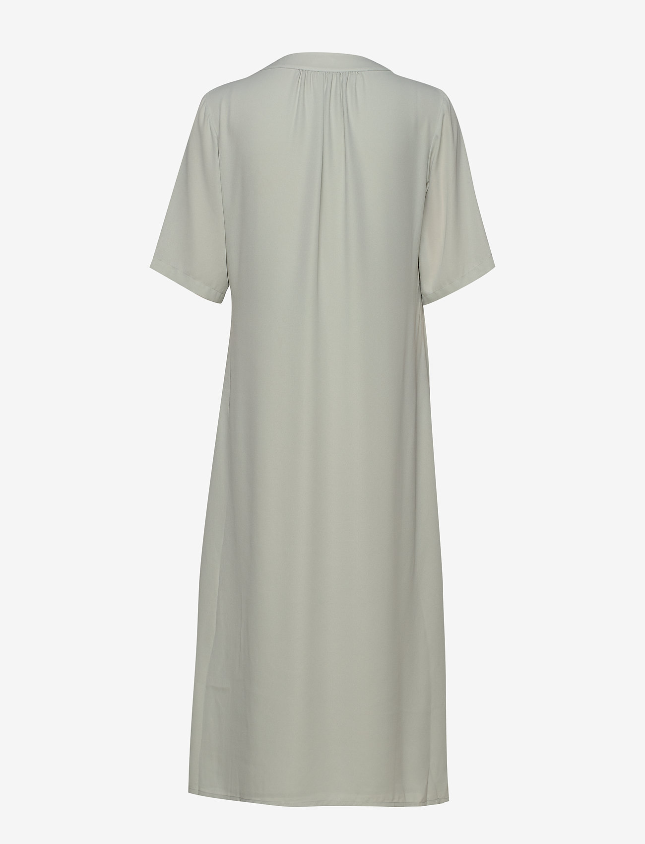 Filippa K - Amalia Wrap Dress - slå-om-kjoler - green fog - 1