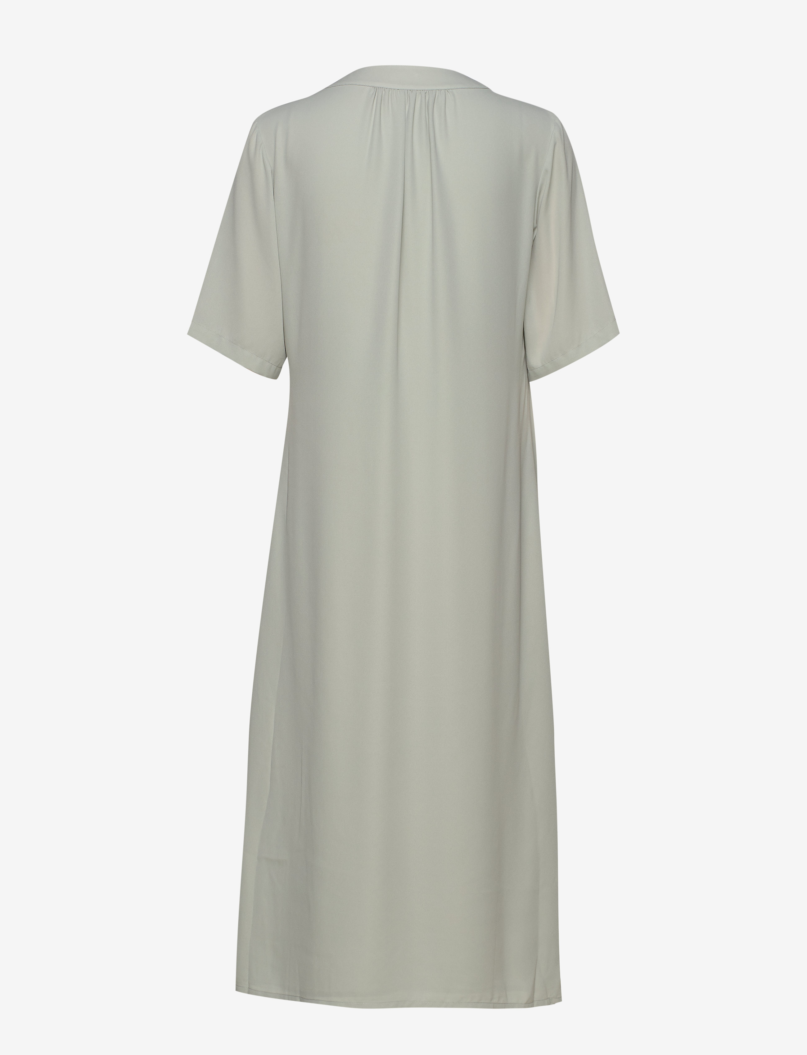 Filippa K - Amalia Wrap Dress - slå-om-kjoler - green fog - 1