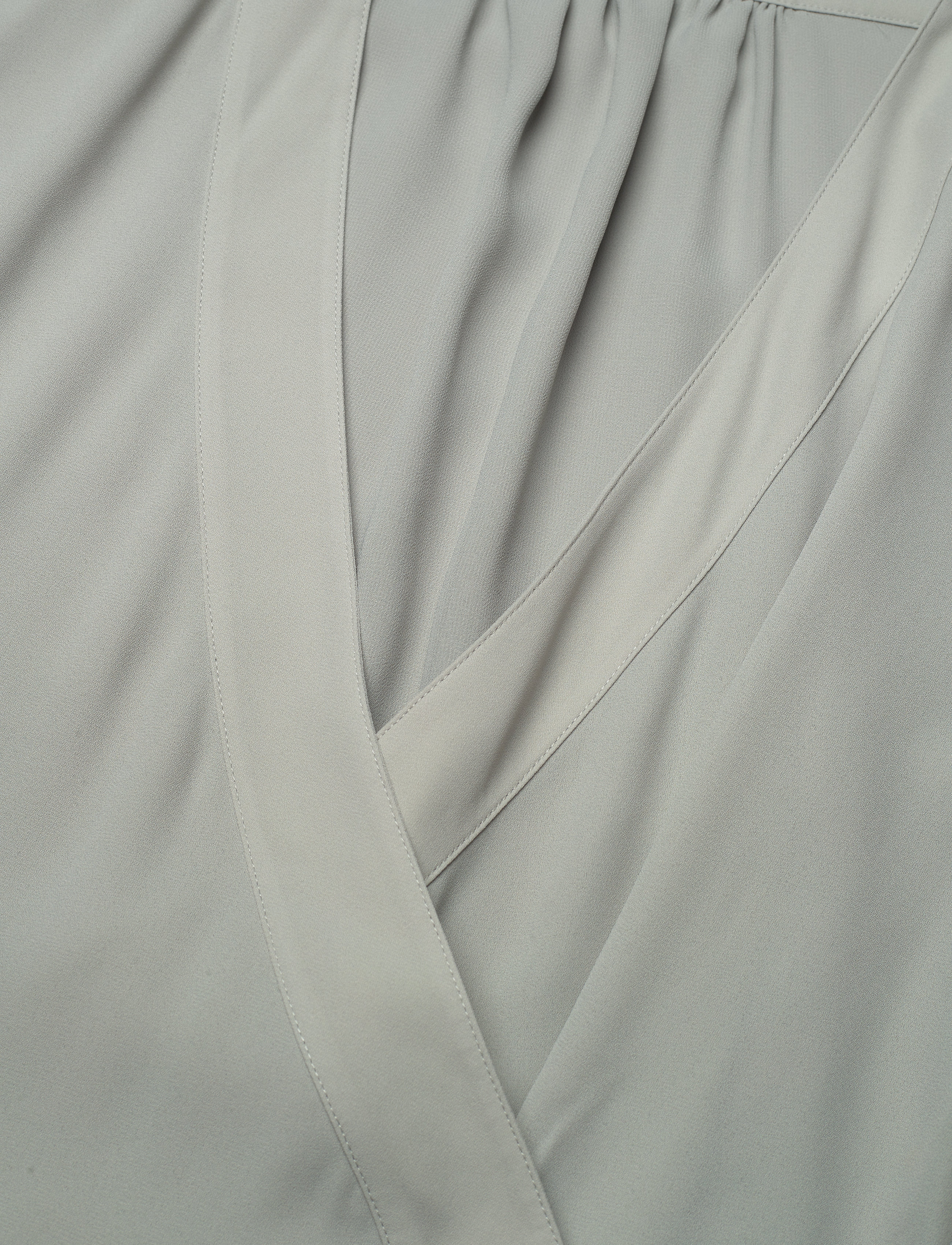 Filippa K - Amalia Wrap Dress - slå-om-kjoler - green fog - 2