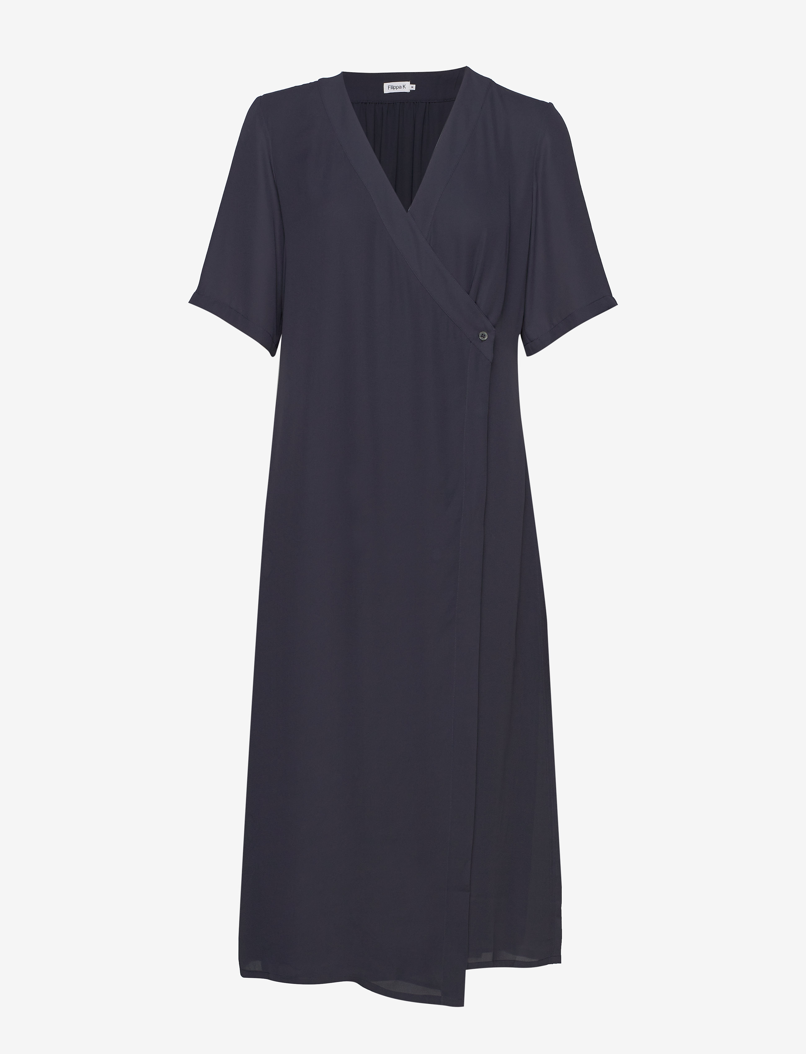 Amalia Wrap Dress - INK BLUE