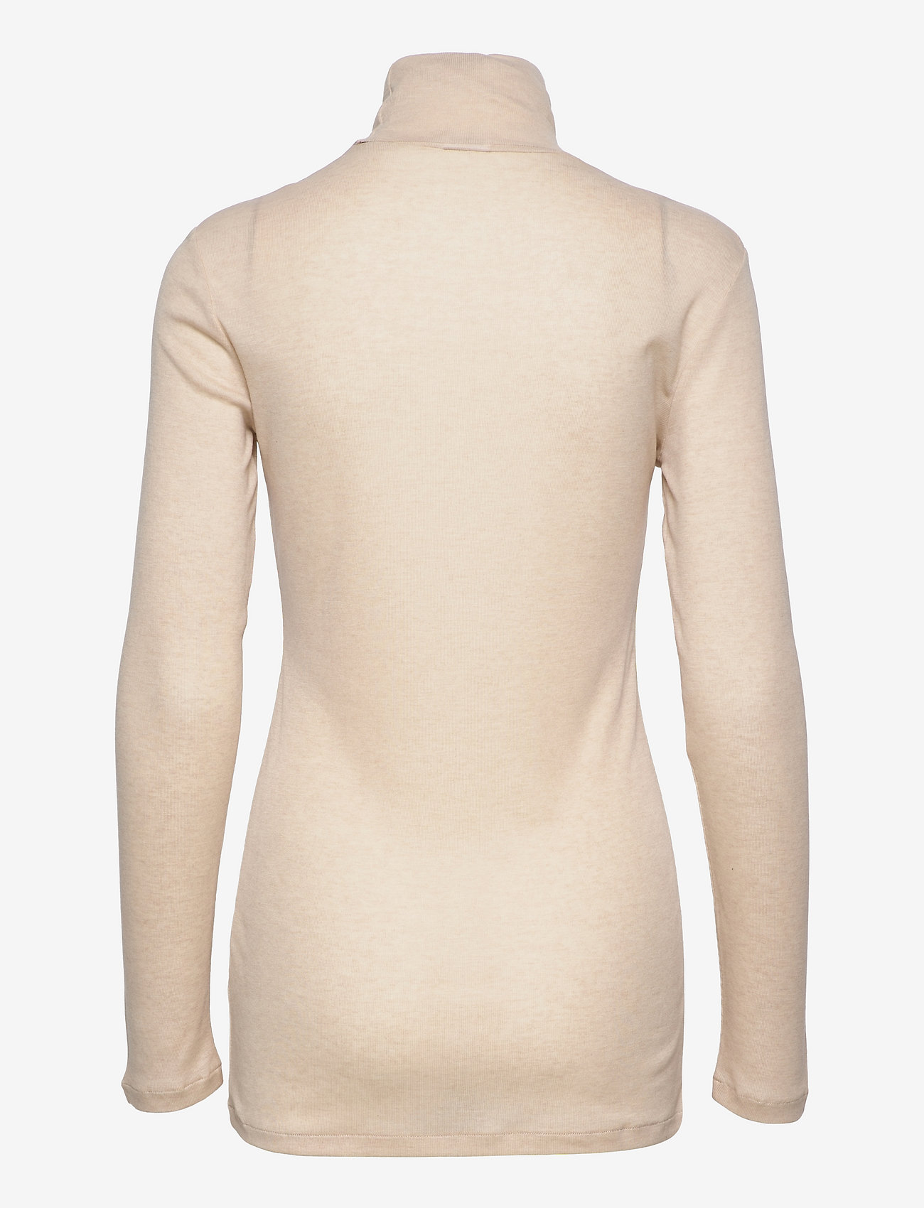 Filippa K - Romie Turtleneck Top - t-shirt & tops - soft beige - 1