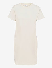 Effie T-Shirt Dress - WHITE CHAL