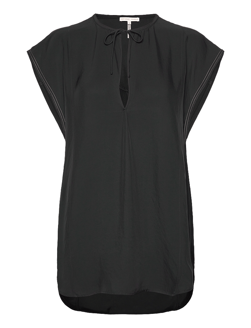 Filippa K - Ease Top - Ärmellose blusen - black - 0