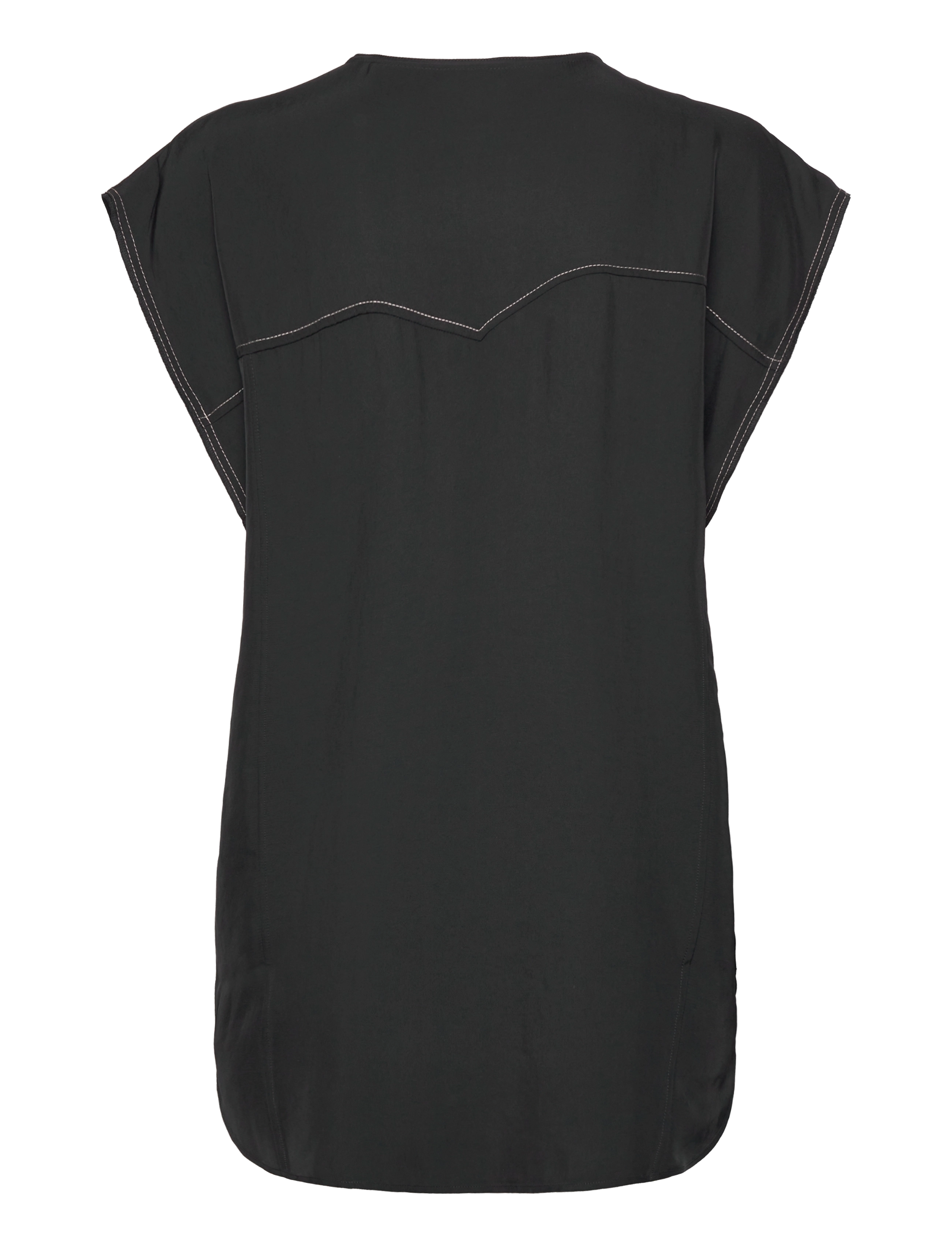Filippa K - Ease Top - ermeløse bluser - black - 1