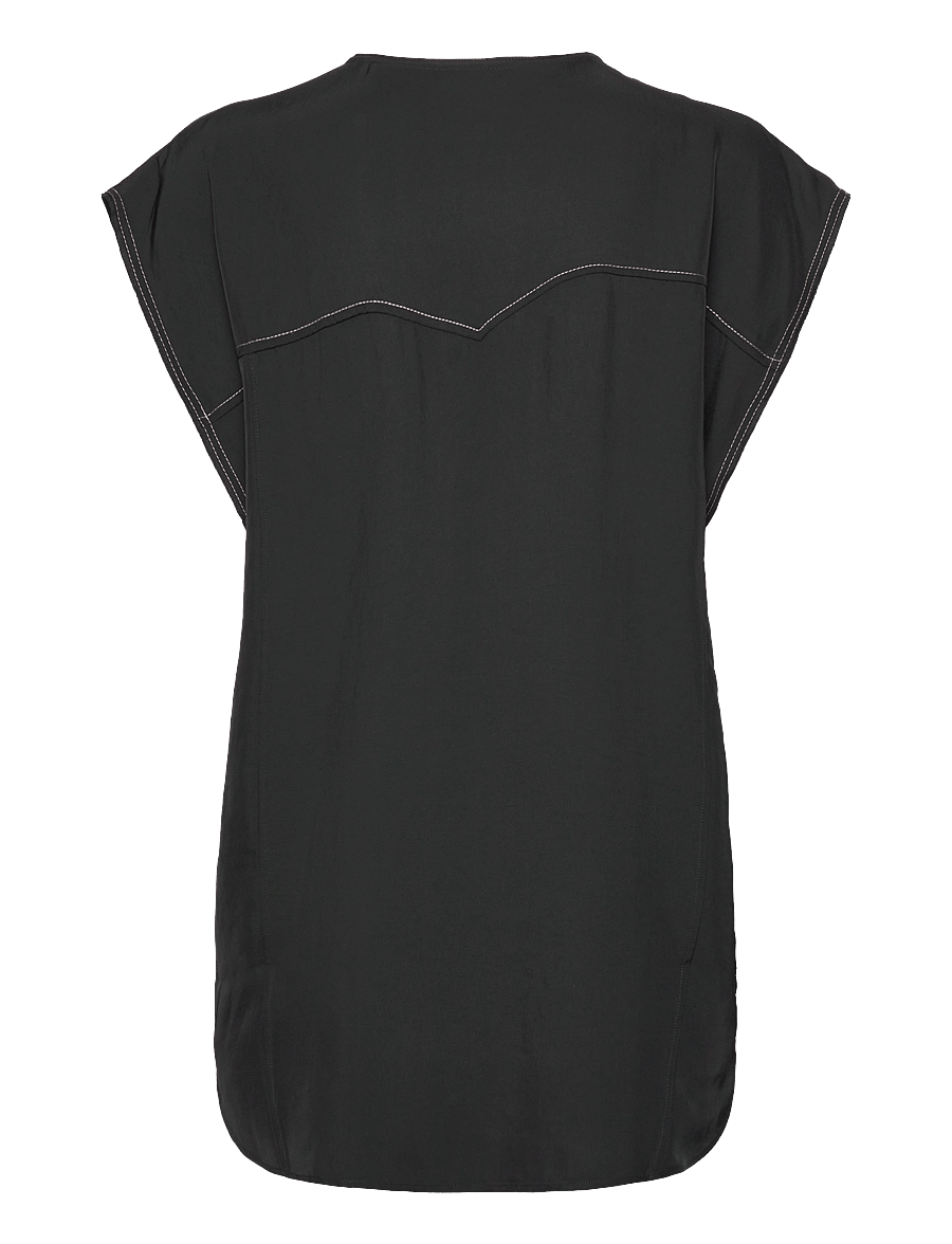 Filippa K - Ease Top - Ärmellose blusen - black - 1