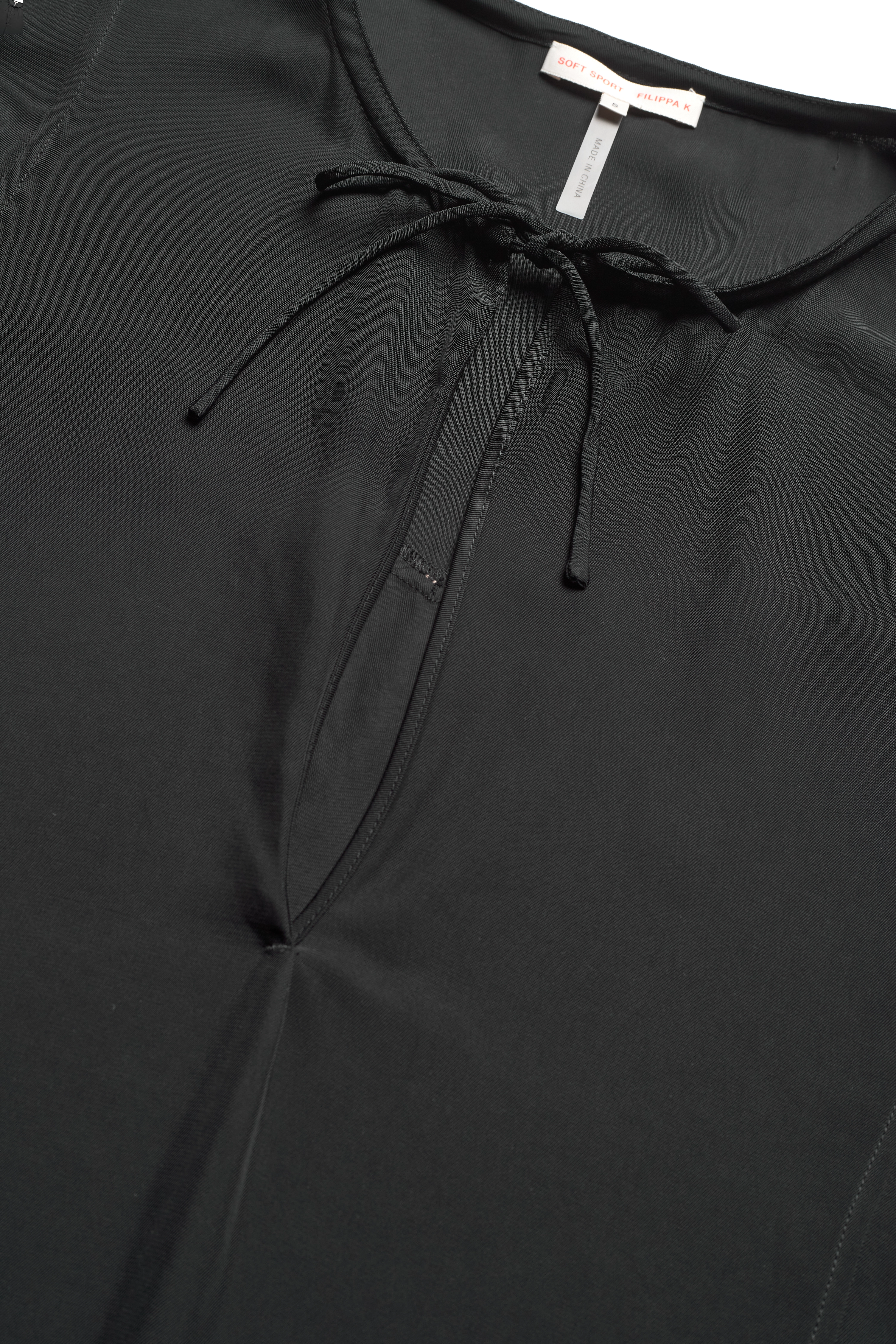 Filippa K - Ease Top - ermeløse bluser - black - 2