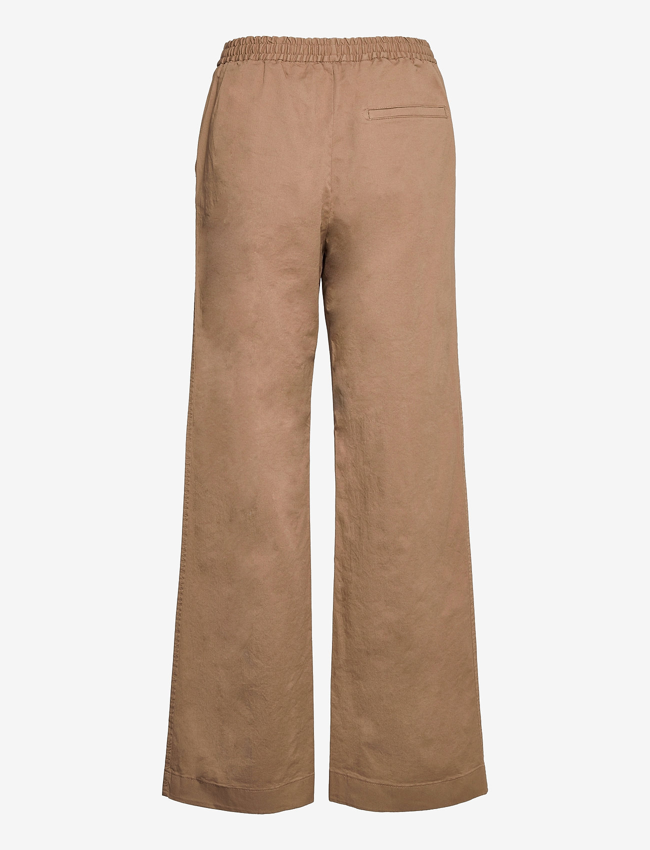 Filippa K - Gillian Trouser - bikses ar platām starām - muddy brow - 1