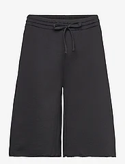Filippa K - Reversed Stripe Shorts - sweatshorts - black - 0