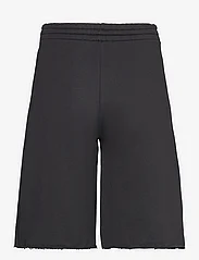 Filippa K - Reversed Stripe Shorts - sweat shorts - black - 1