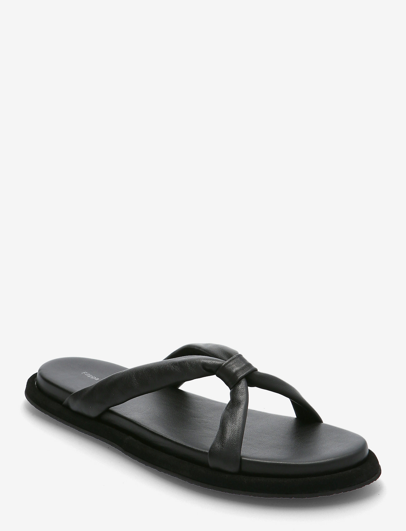 Filippa K - Alma Soft Sandal - flat sandals - black - 0