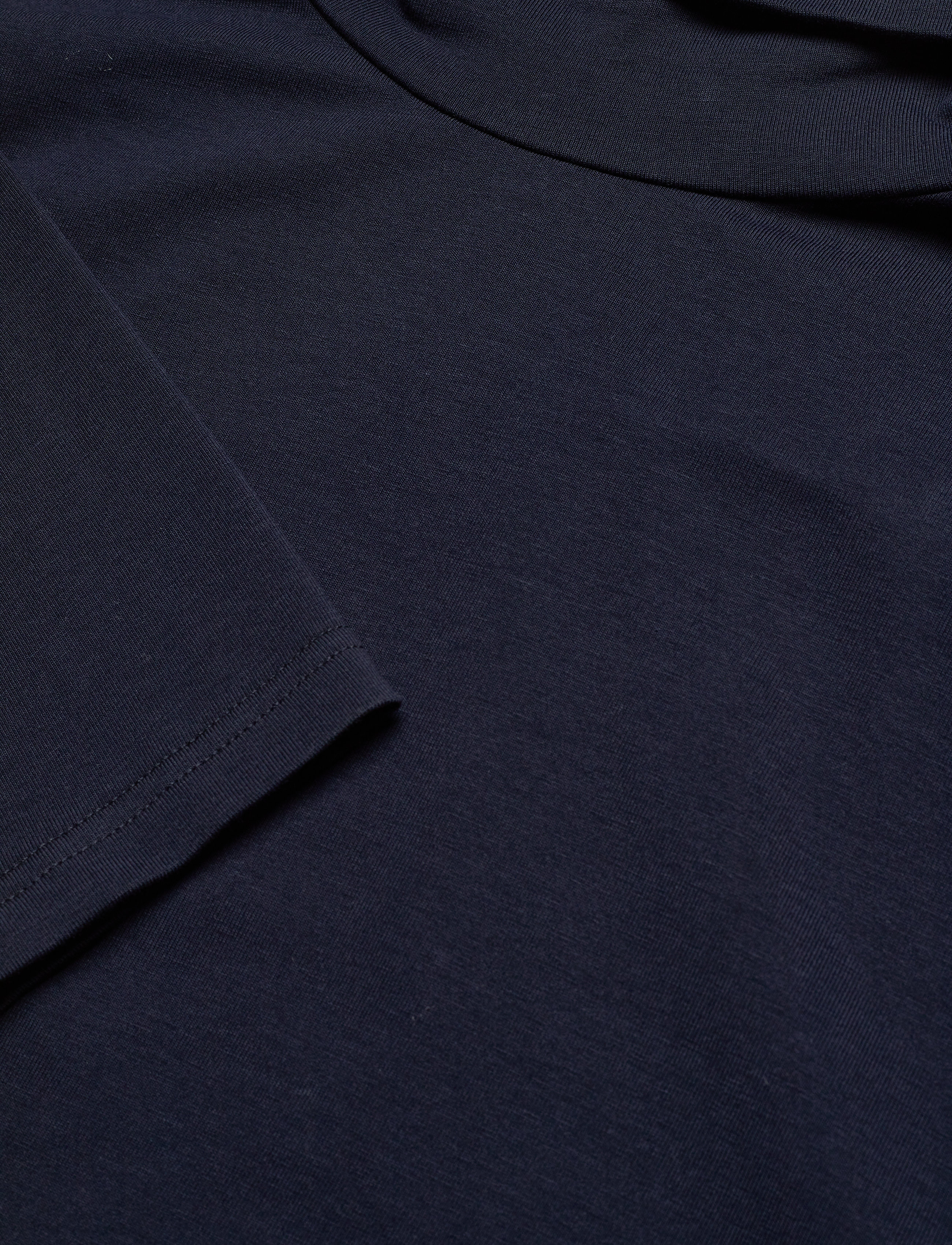 Filippa K - M. Tom Roller Neck Tee - navy - 2