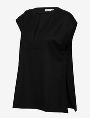Filippa K - Gina Flannel Vest - black - 2