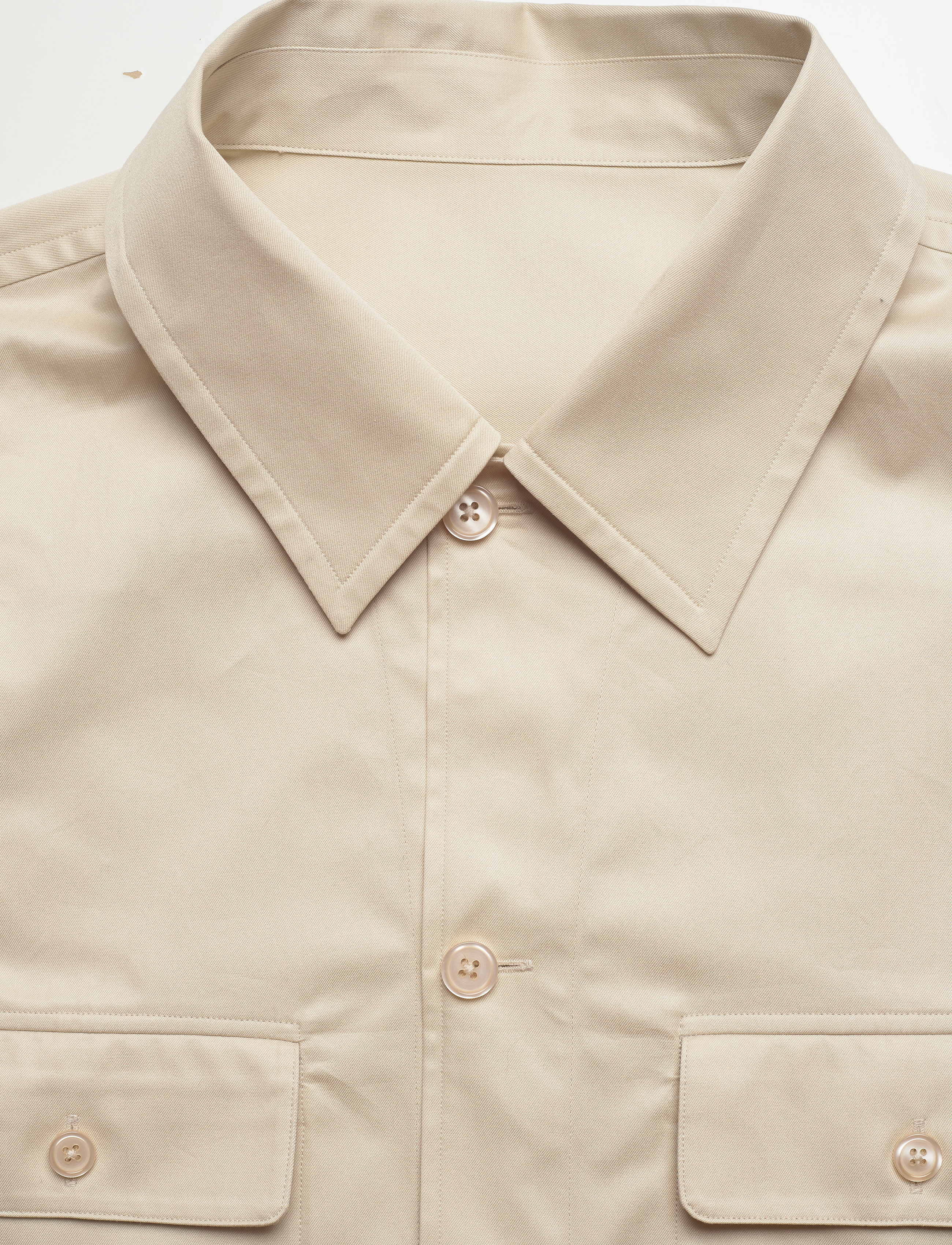 Filippa K - M. Oscar Cotton Shirt - soft beige - 2