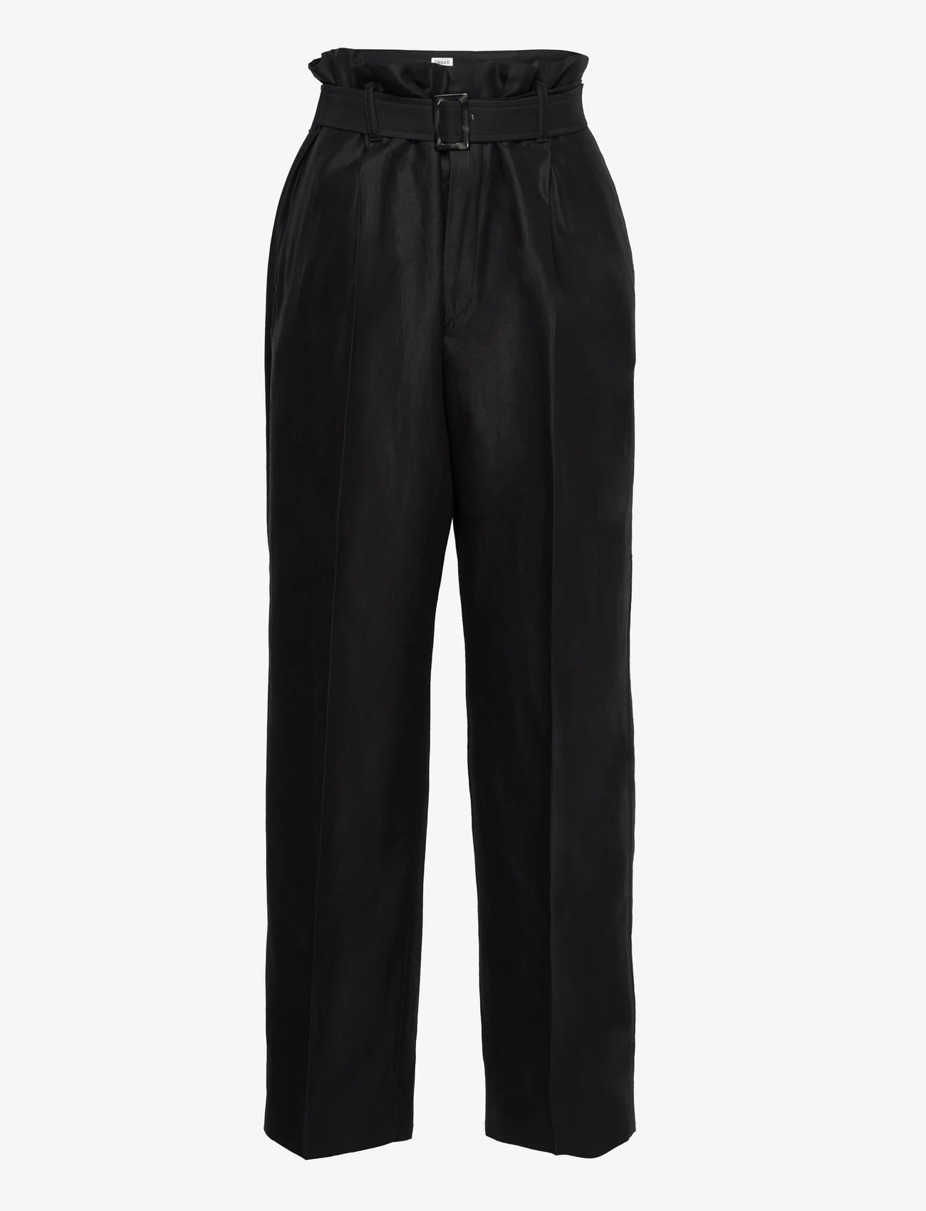 Filippa K - Isabel Trouser - linen trousers - black - 0
