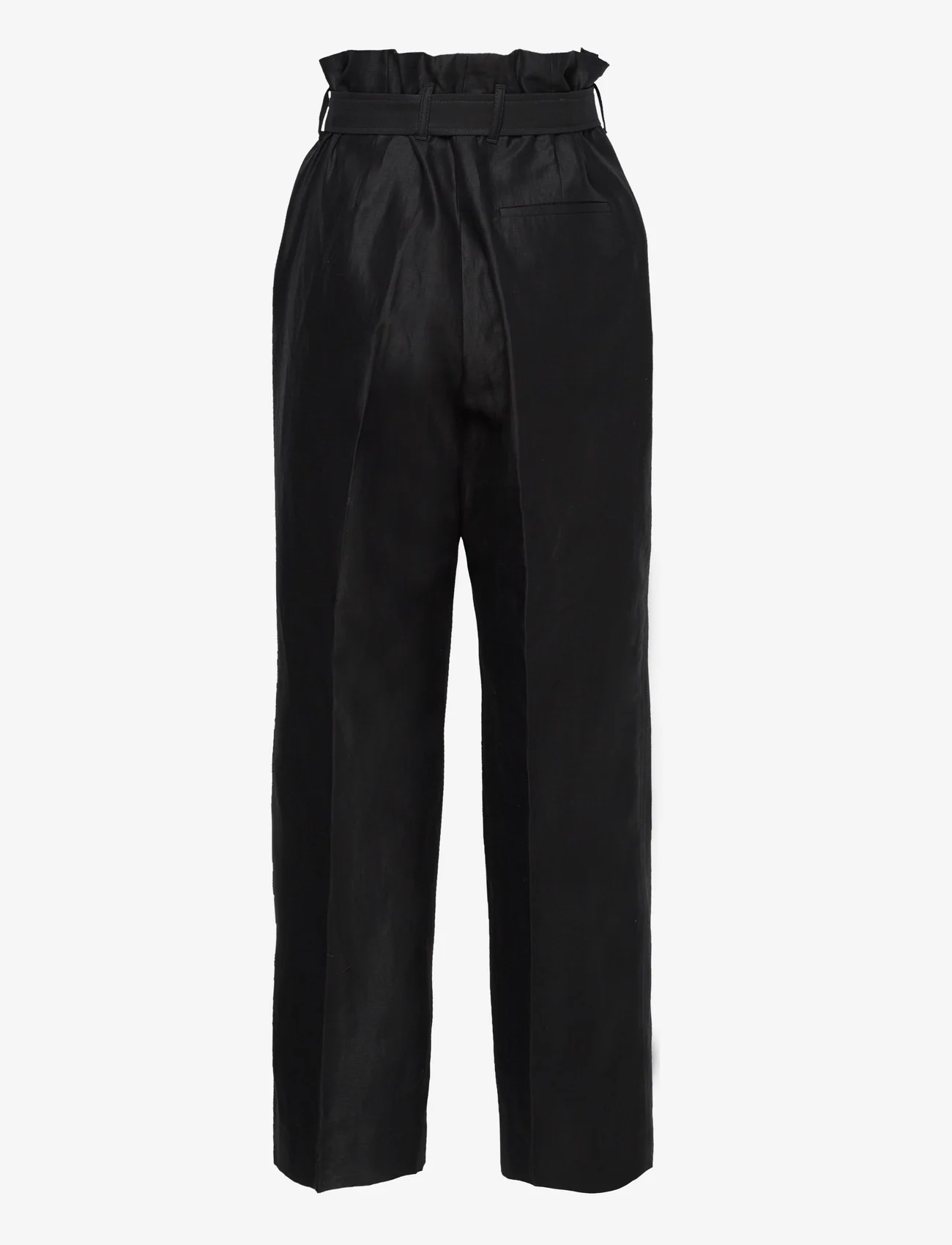 Filippa K - Isabel Trouser - linen trousers - black - 1
