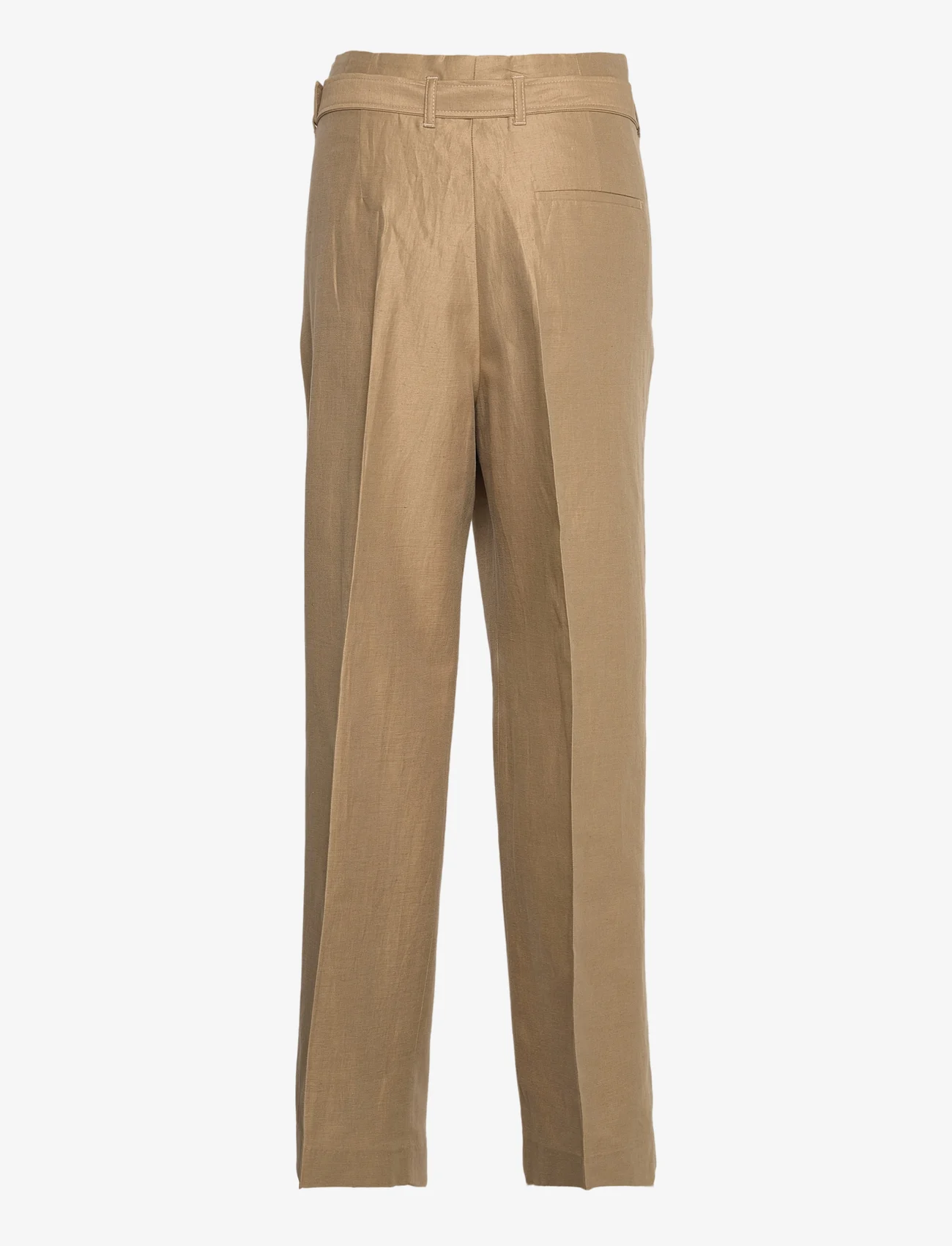 Filippa K - Isabel Trouser - linbukser - dark khaki - 1