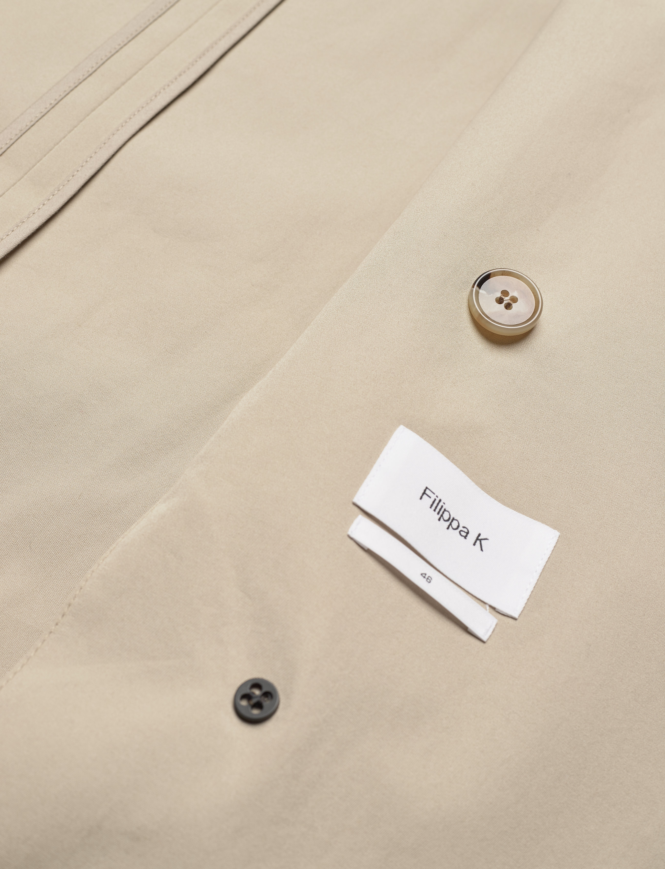 Filippa K - M. Bristol Trench Coat - grey beige - 4
