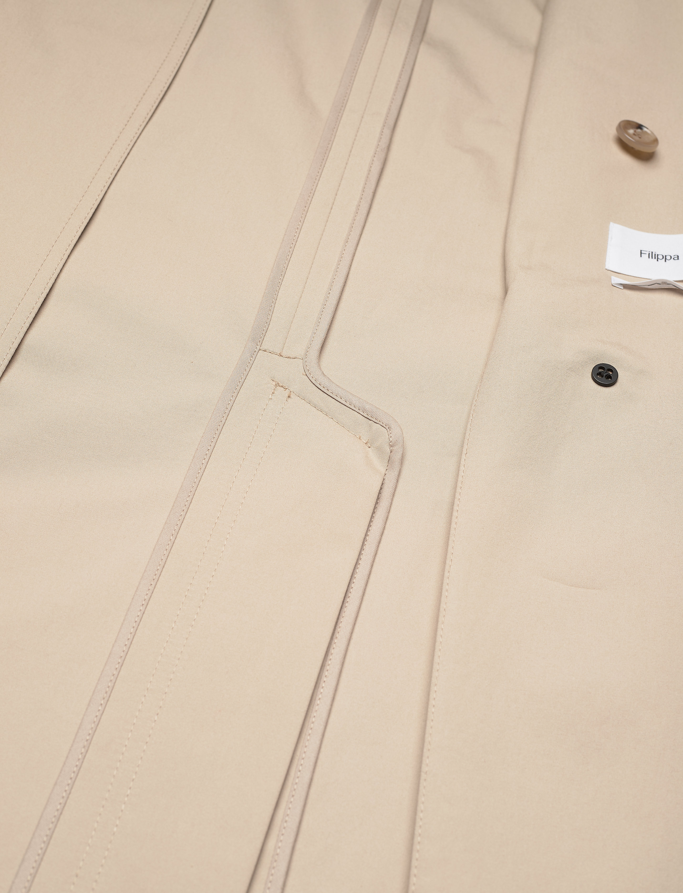 Filippa K - M. Bristol Trench Coat - grey beige - 5