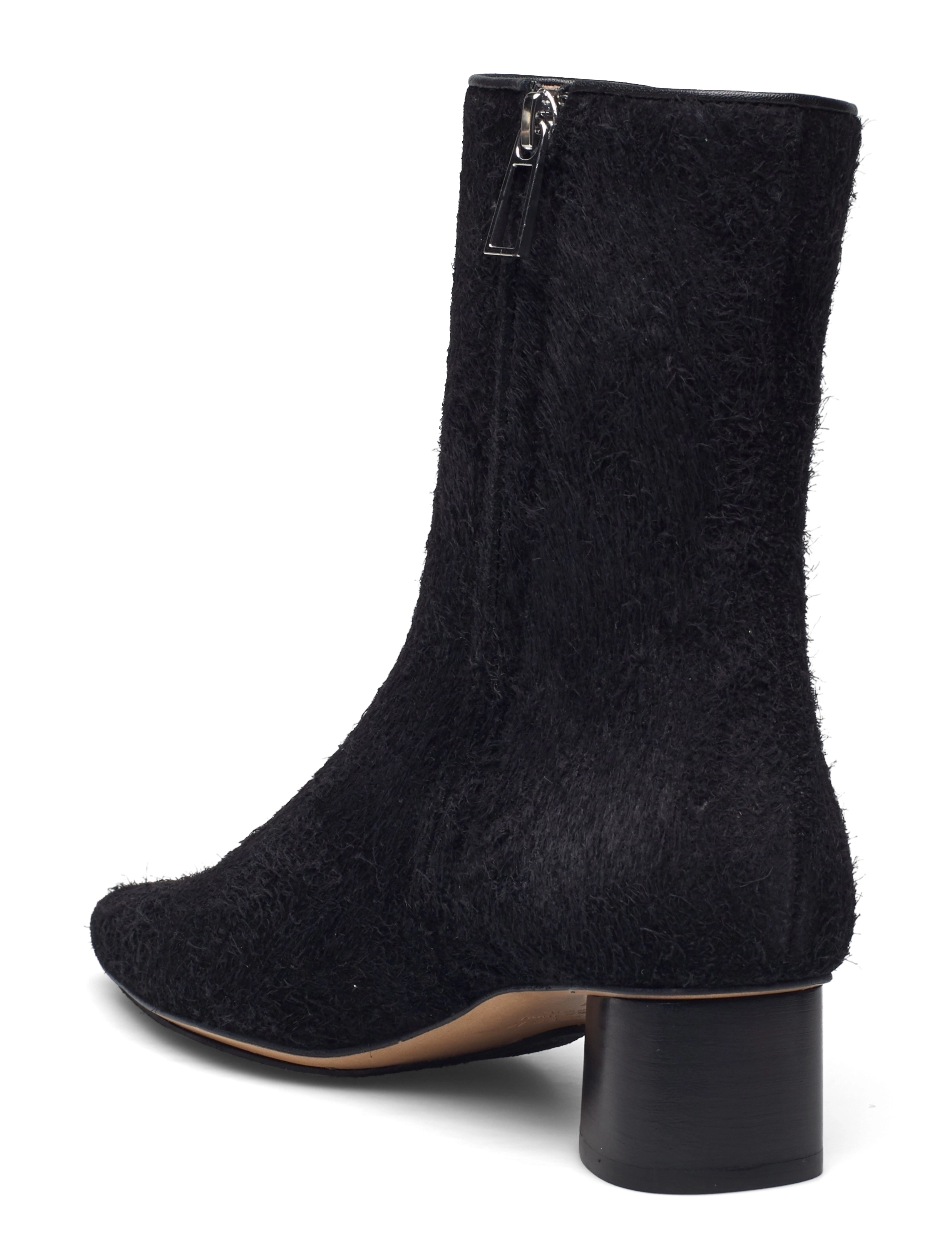 Filippa K - Edith Mid Bootie - black hair - 2