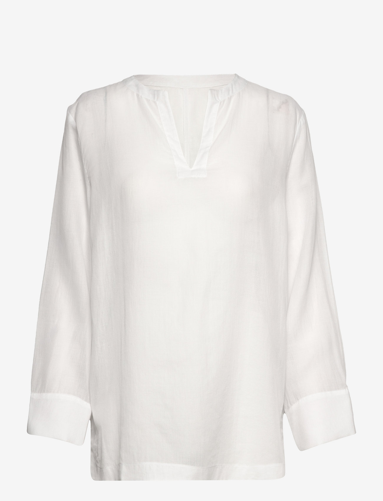 Filippa K - Lilja Blouse - long-sleeved blouses - white - 0