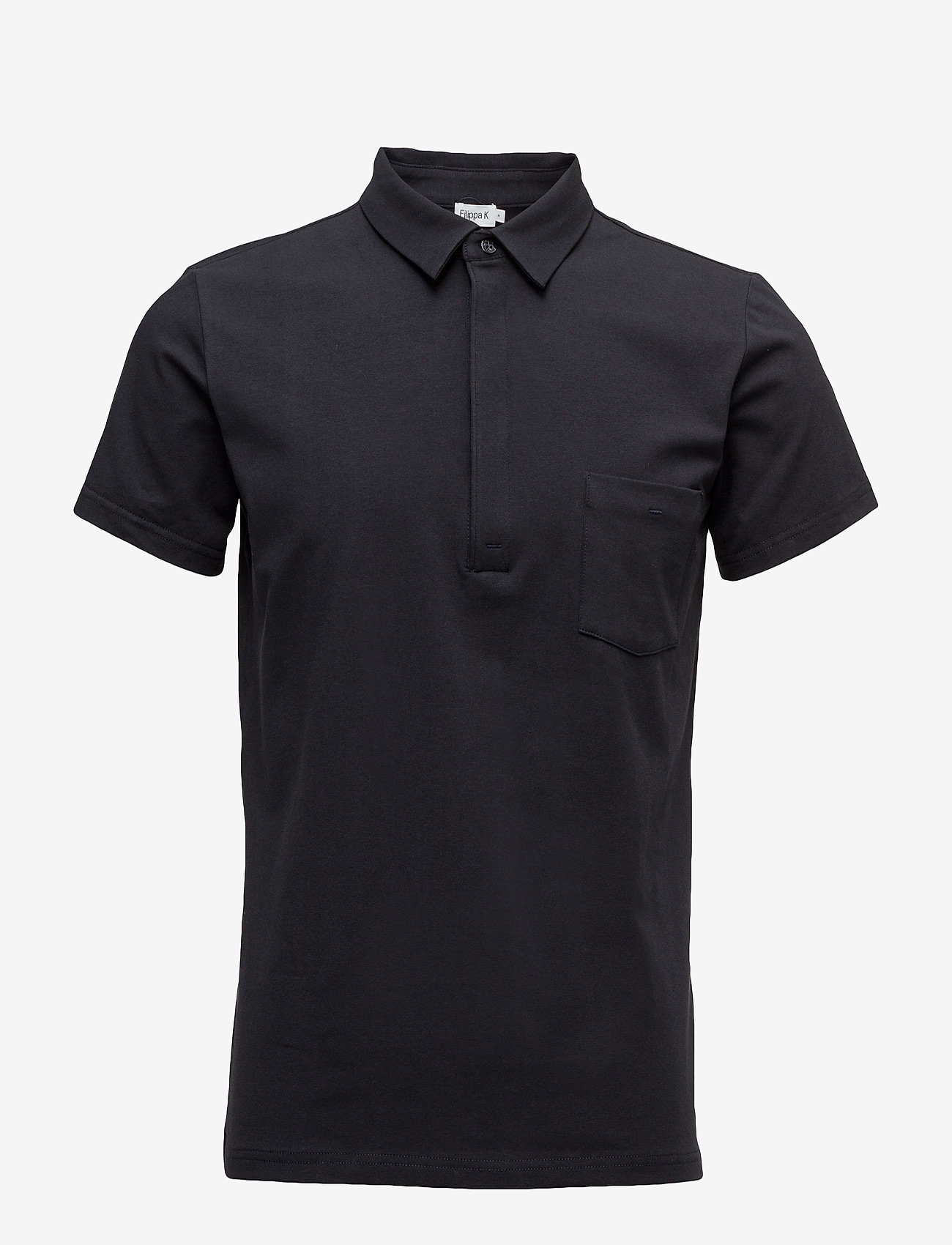 Filippa K - M. Soft Lycra S/S Poloshirt - navy - 0